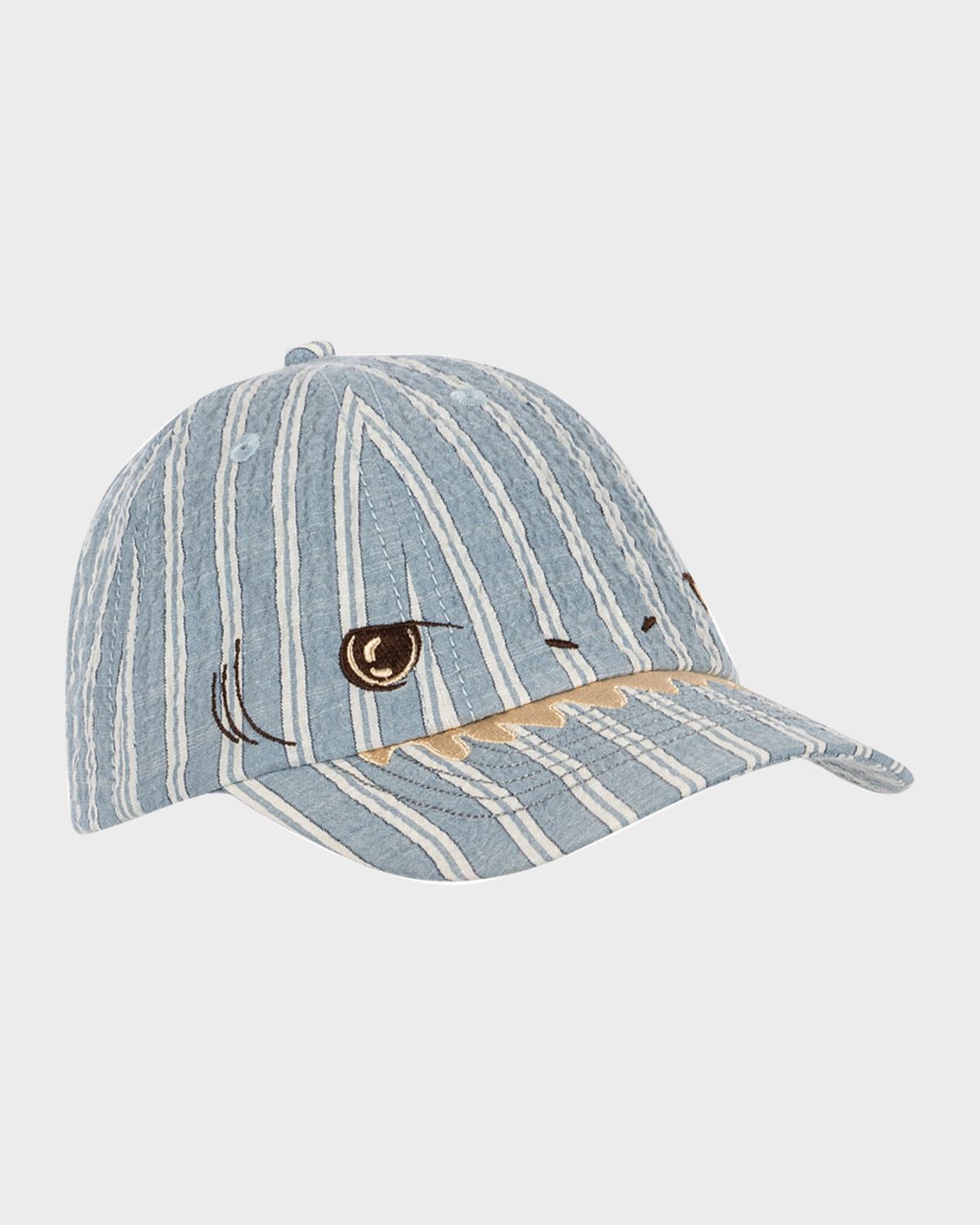 Konges Slojd Boy 's Elliot Shark Baseball Cap, Size 12M-8