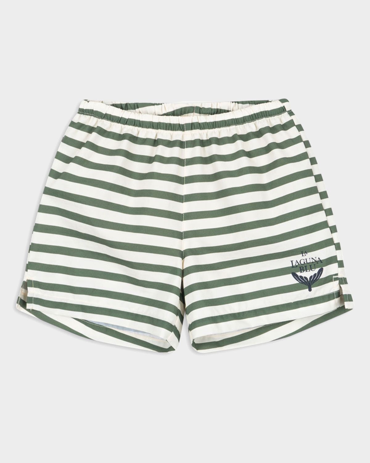 Konges Slojd Boy 's Asnou Striped Swim Shorts, Size 18M-10
