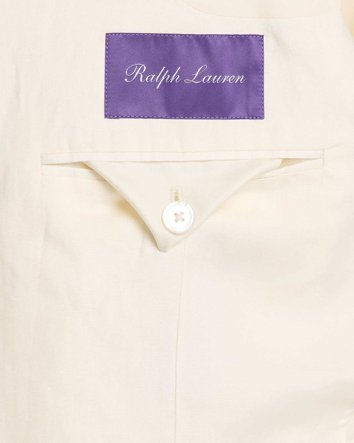 Ralph Lauren Purple Label Men 's Kent Linen Peak Lapel Double-Breasted Sport Coat | Thumbnail 6 Ralph Lauren Purple Label Men 's Kent Linen Peak Lapel Double-Breasted Sport Coat | Thumbnail 6