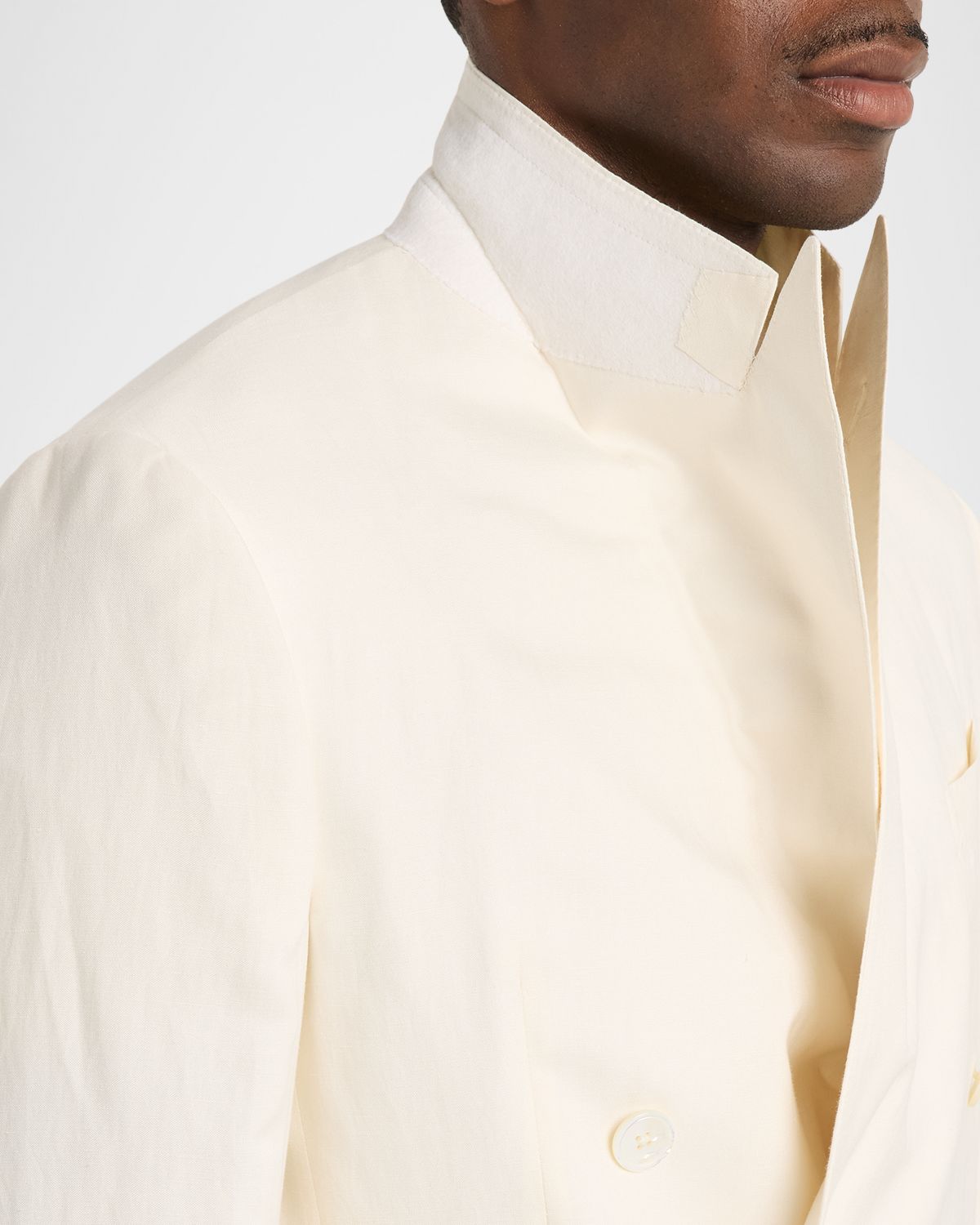 Ralph Lauren Purple Label Men 's Kent Linen Peak Lapel Double-Breasted Sport Coat | Thumbnail 7 Ralph Lauren Purple Label Men 's Kent Linen Peak Lapel Double-Breasted Sport Coat | Thumbnail 7