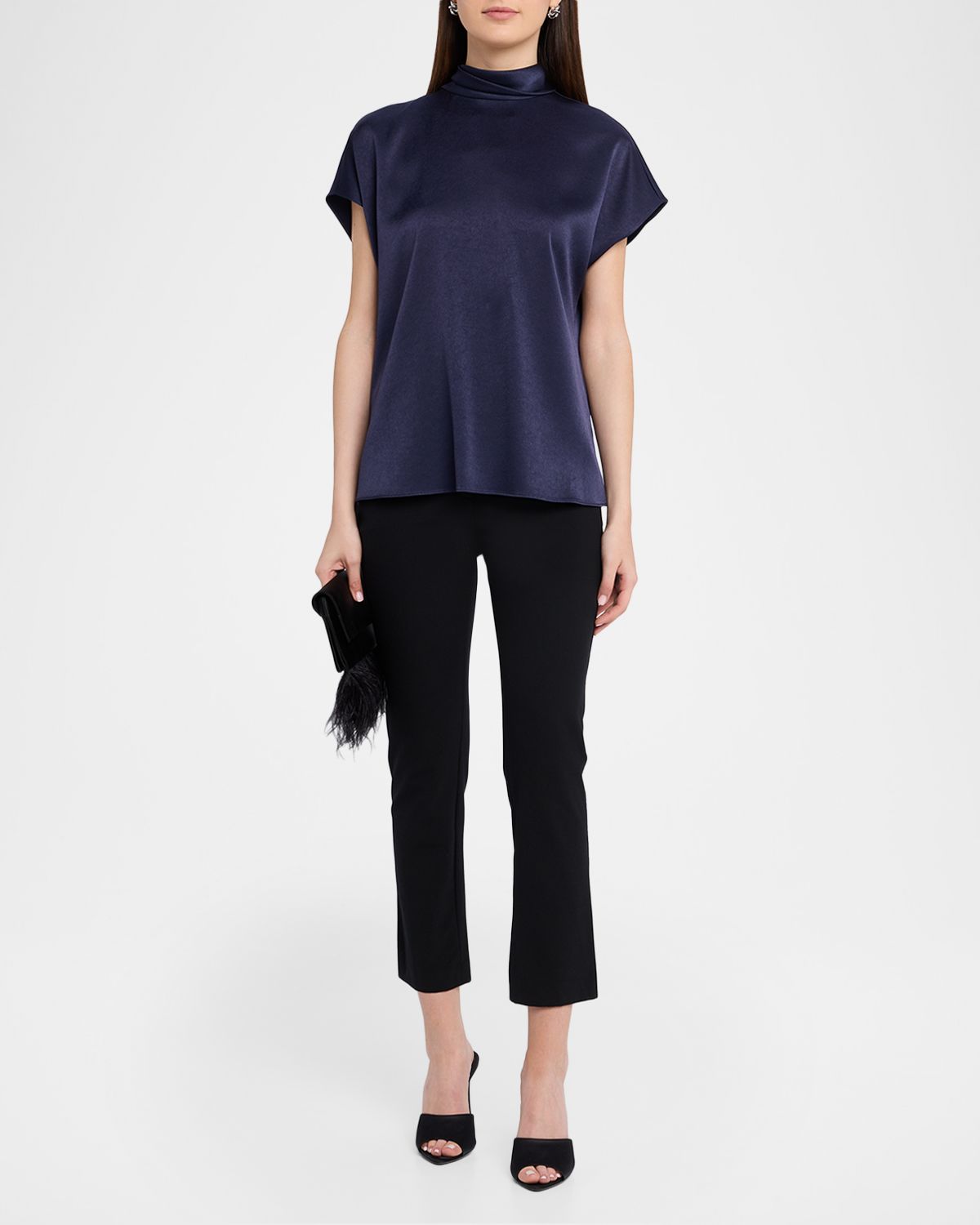 Ungaro Corey Satin Crêpe Blouse