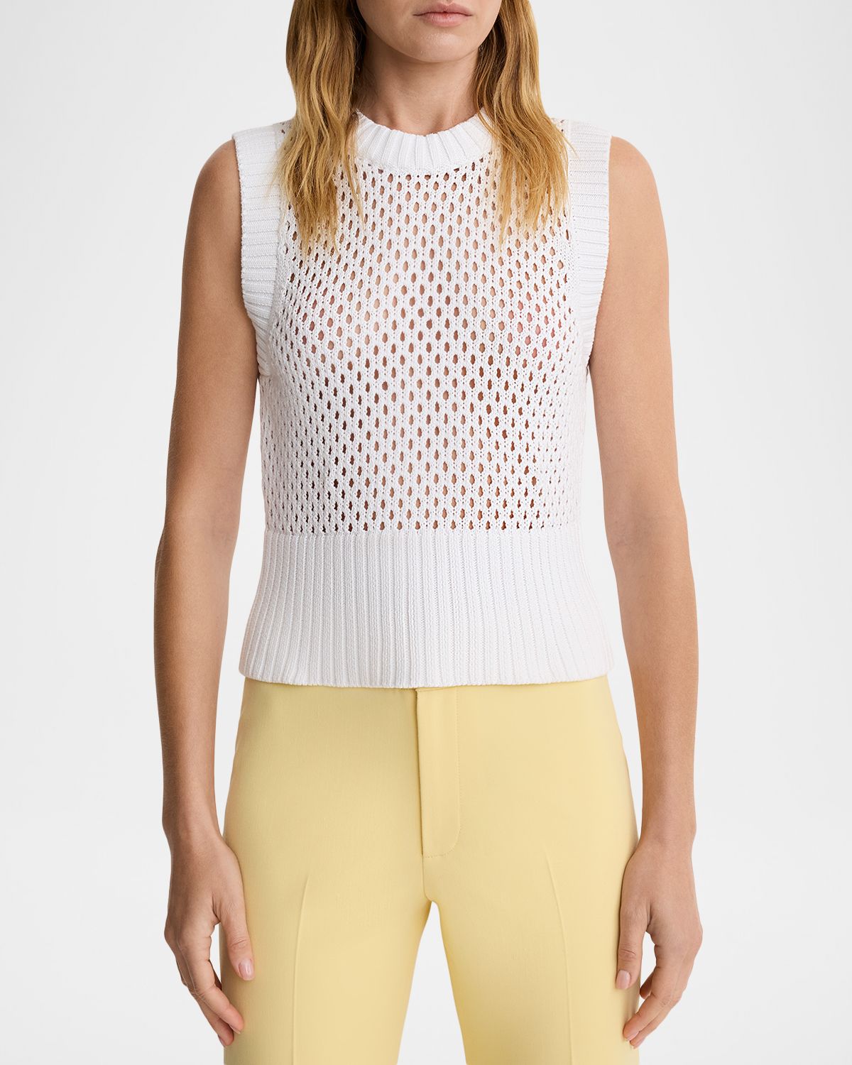 Smythe Mesh Knit Sweater Vest | Thumbnail 3 Smythe Mesh Knit Sweater Vest | Thumbnail 3