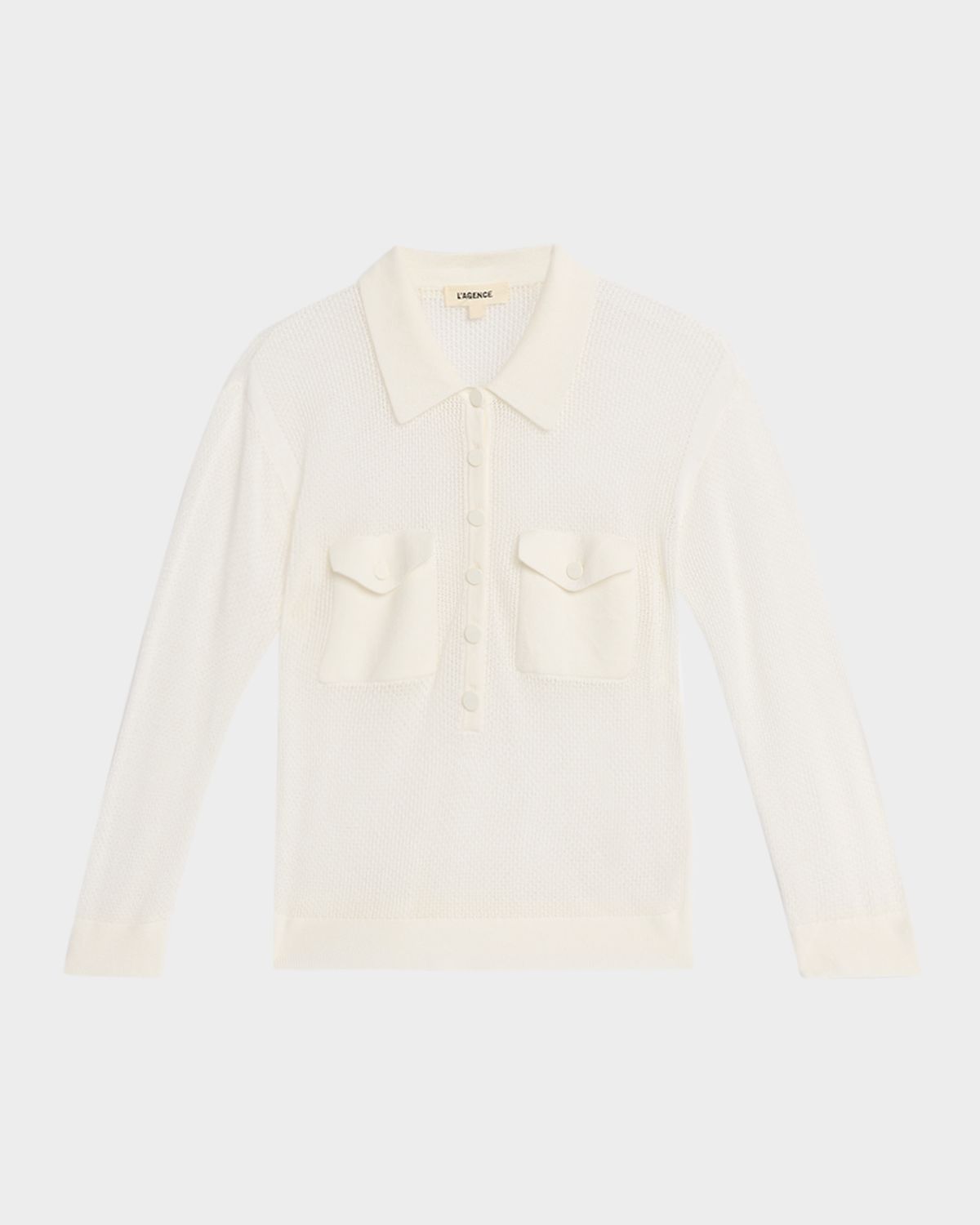 L 'Agence Carine Cashmere-Blend Sweater