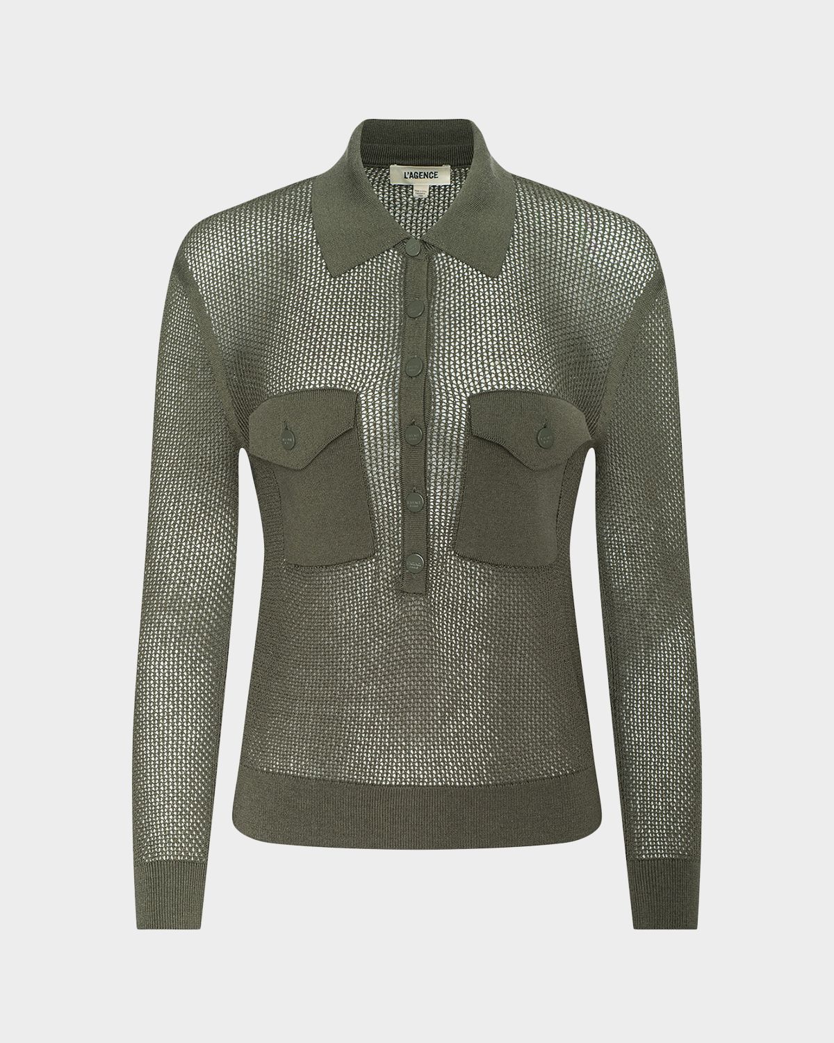 L 'Agence Carine Cashmere-Blend Sweater