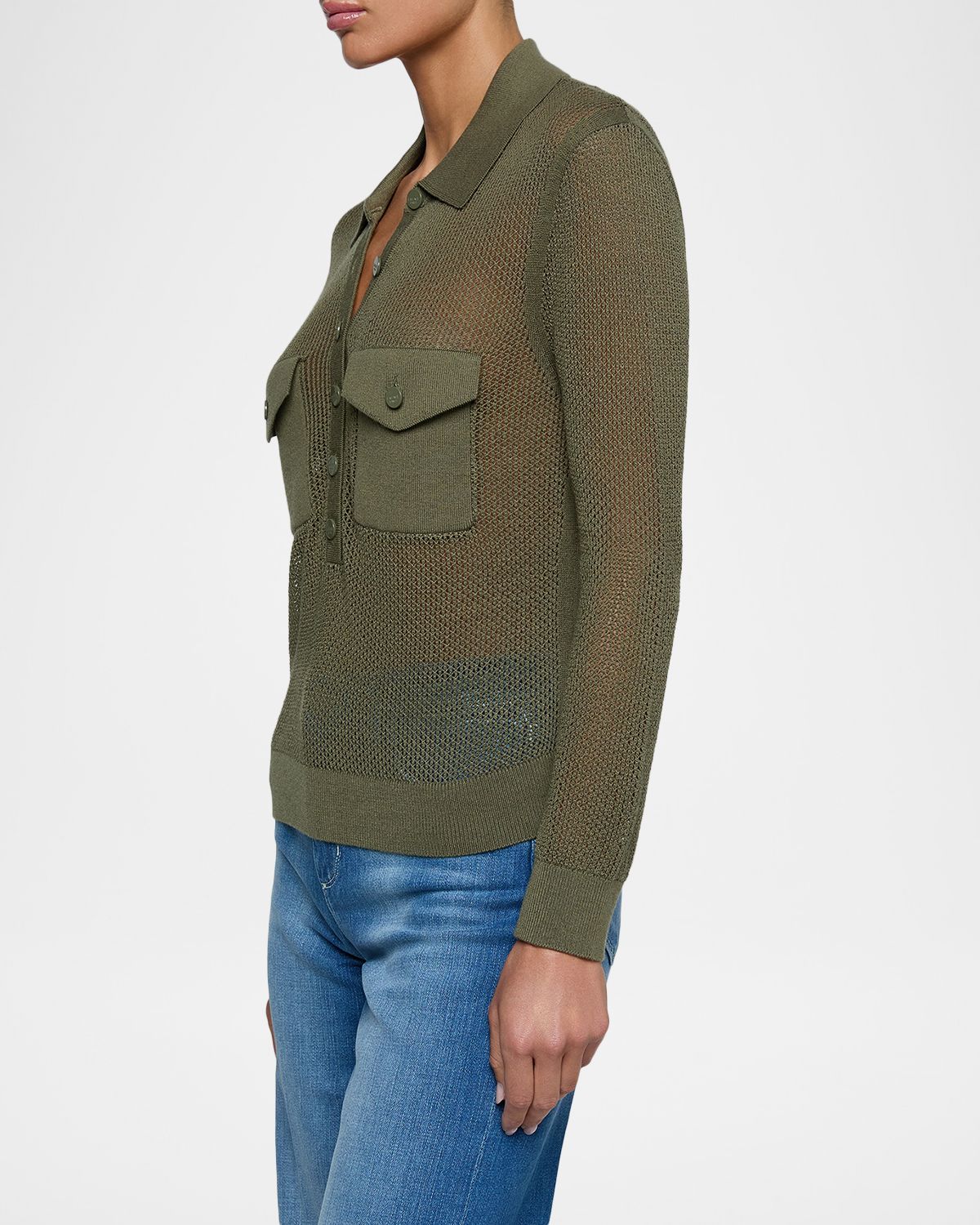 L 'Agence Carine Cashmere-Blend Sweater | Thumbnail 5