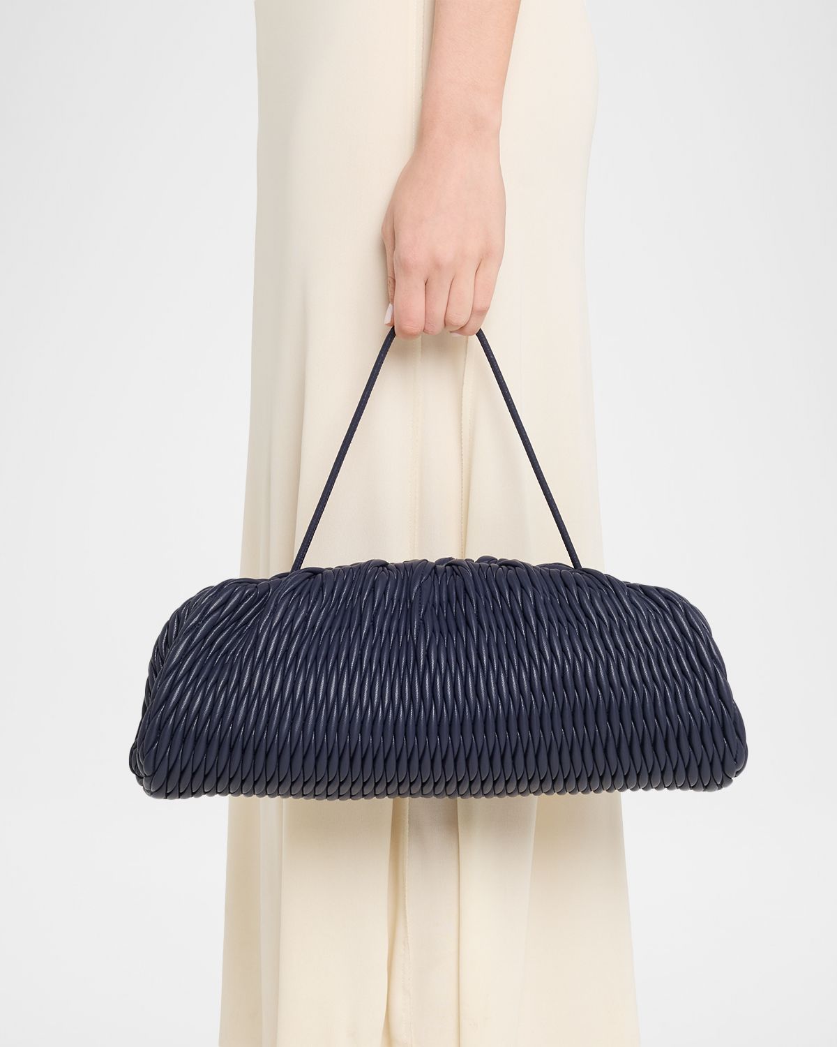 A.L.C. Faye Quilted Vegan Leather Clutch Bag