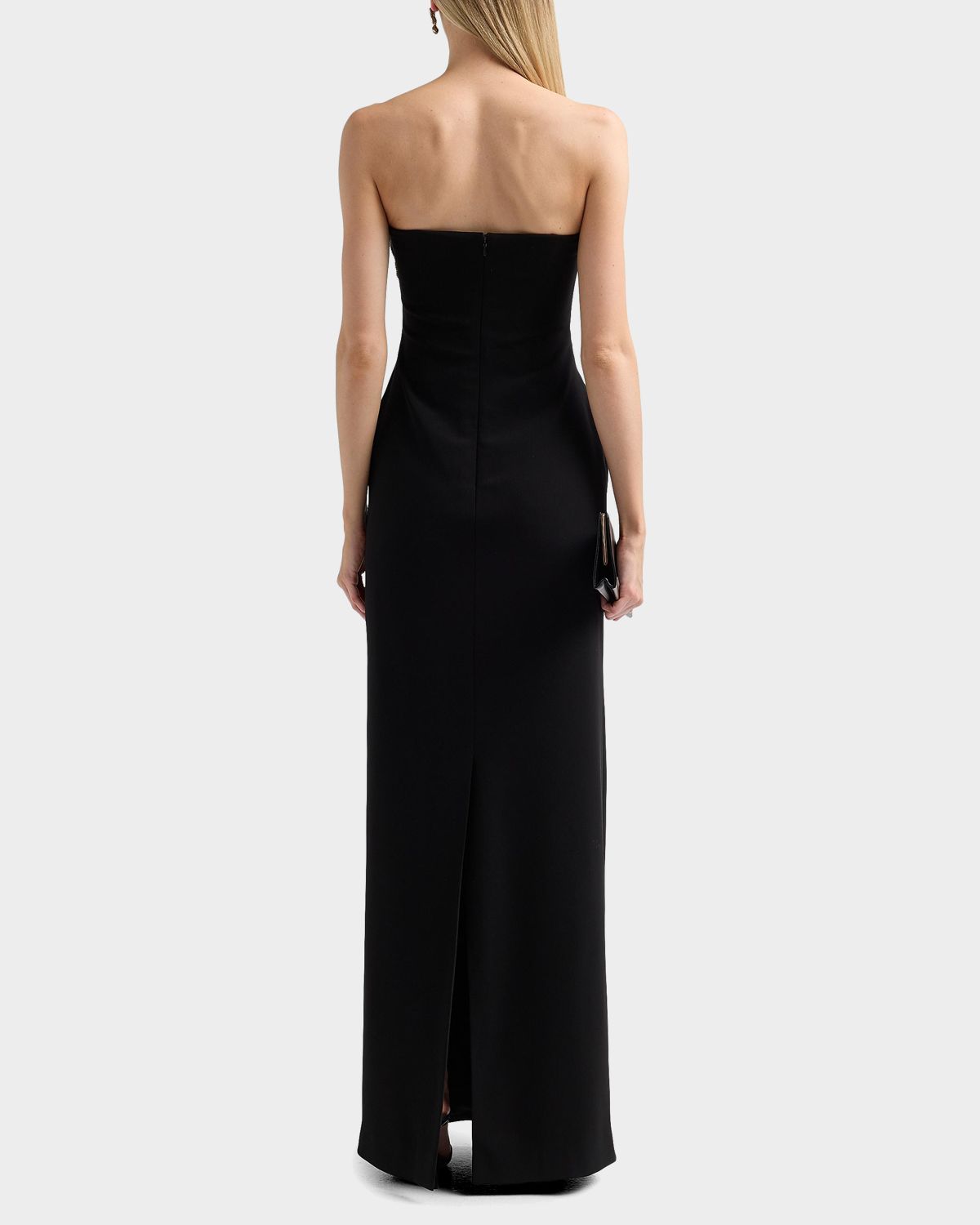 Atelier Prabal Gurung Blanca Embellished Rose Strapless Gown | Thumbnail 3 Atelier Prabal Gurung Blanca Embellished Rose Strapless Gown | Thumbnail 3