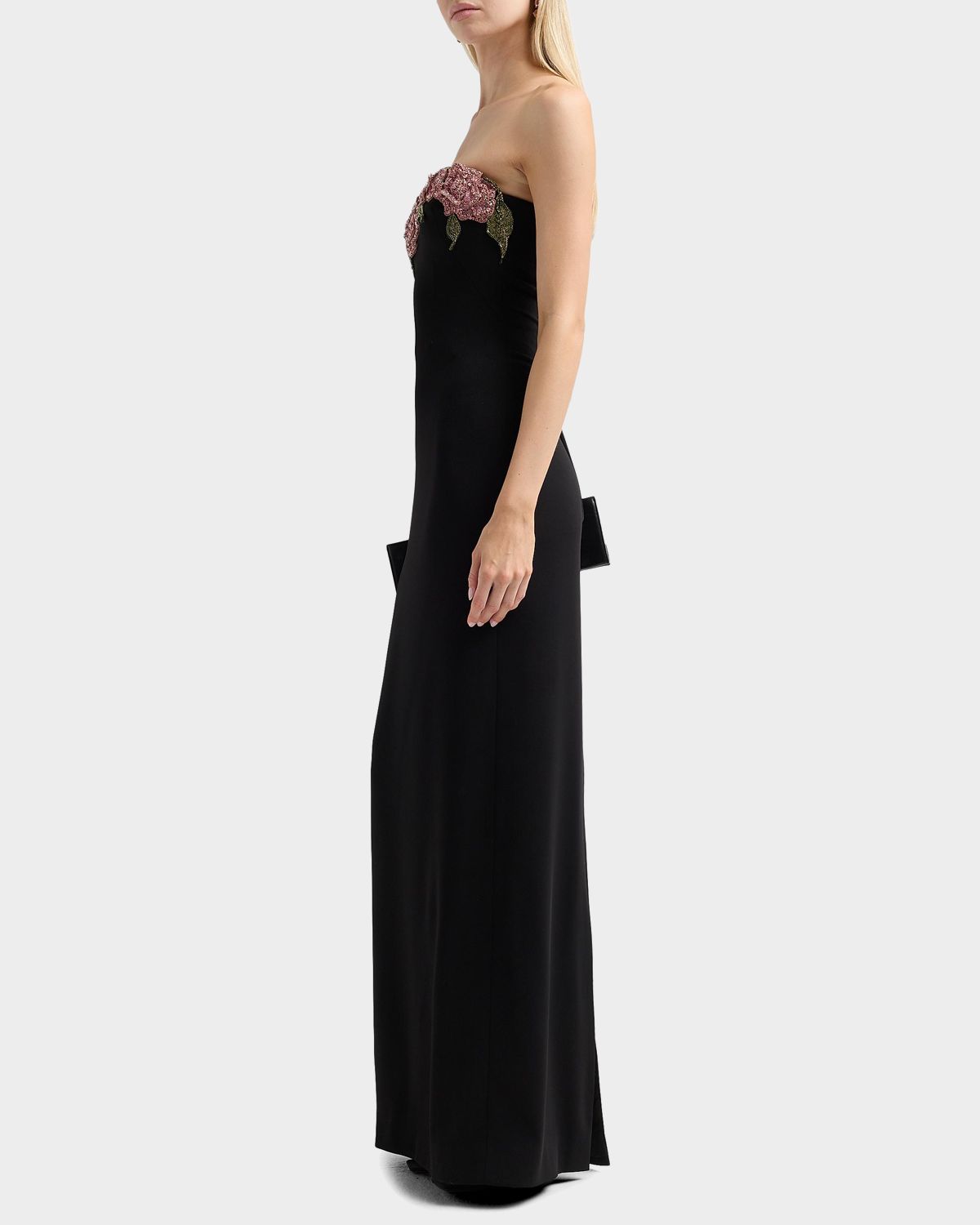 Atelier Prabal Gurung Blanca Embellished Rose Strapless Gown | Thumbnail 5 Atelier Prabal Gurung Blanca Embellished Rose Strapless Gown | Thumbnail 5