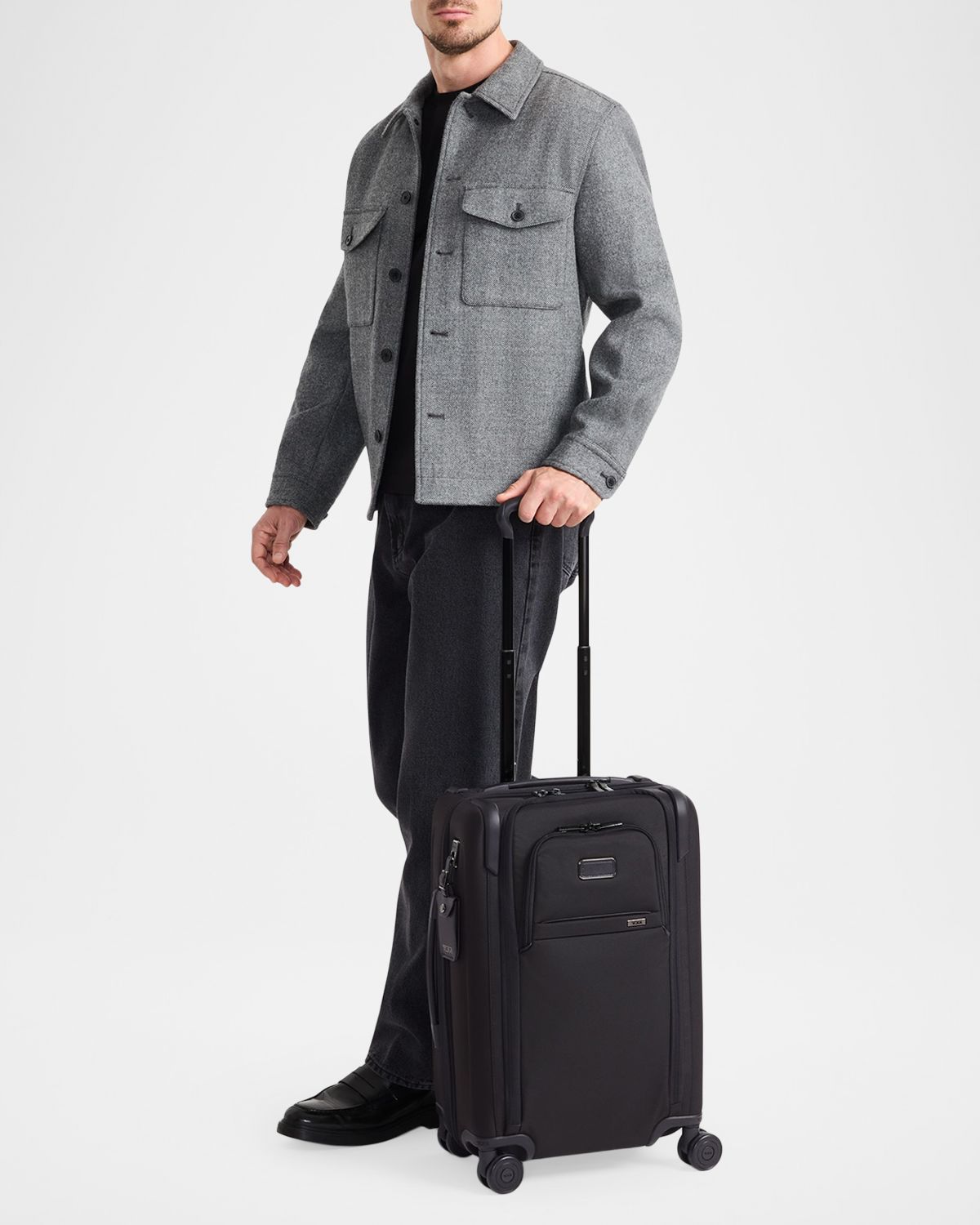 Tumi Alpha Dual Access Expandable Carry-On Luggage