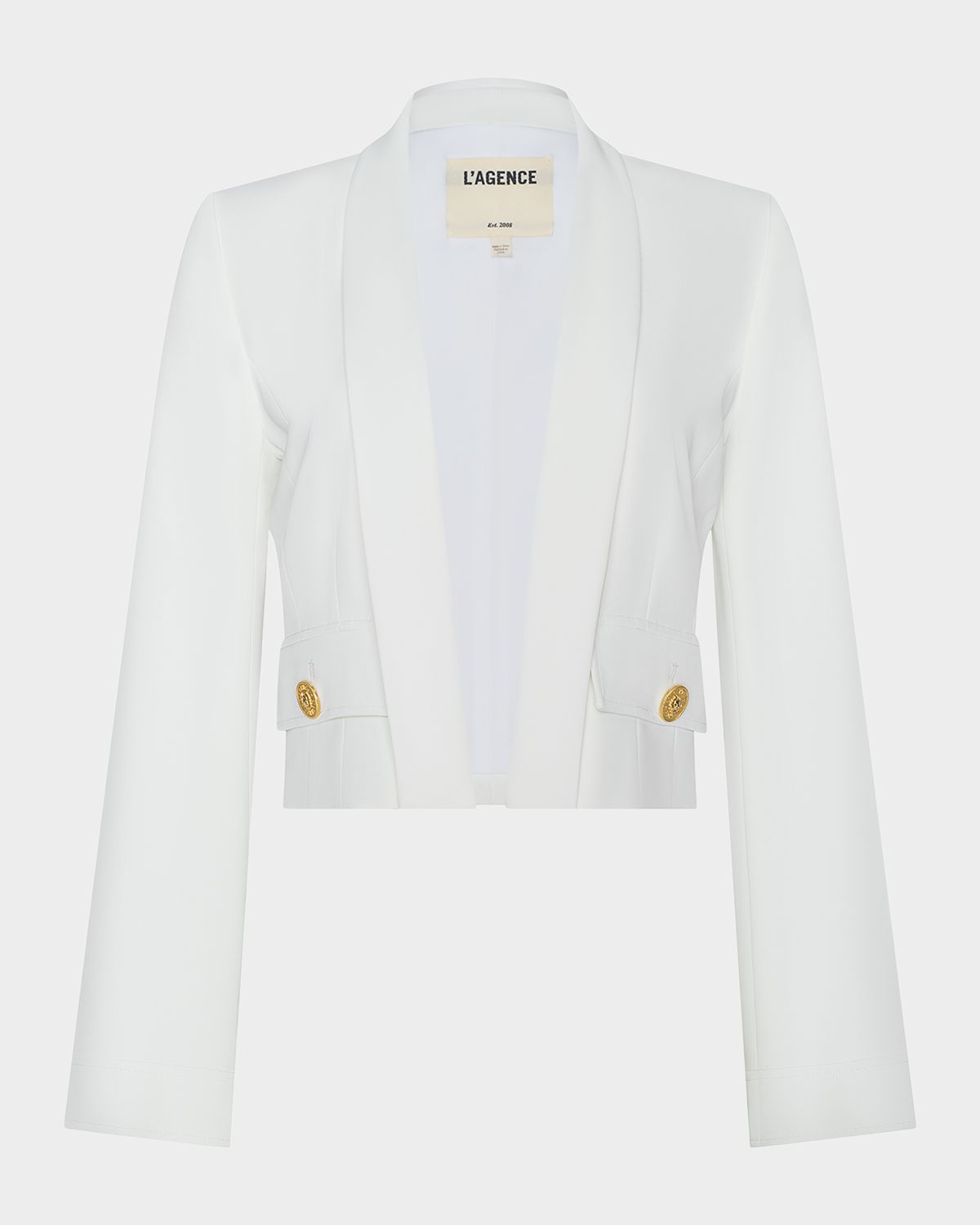 L 'Agence Nixie Wide-Sleeve Coat