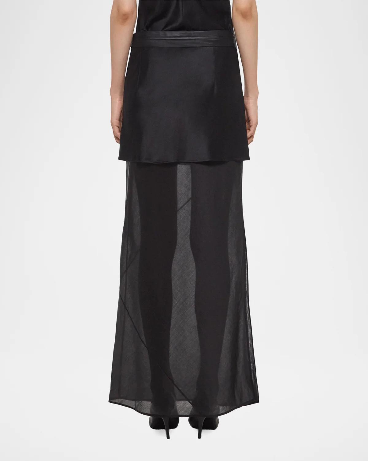 Helmut Lang Sheer Relaxed Tee | Thumbnail 3 Helmut Lang Sheer Relaxed Tee | Thumbnail 3
