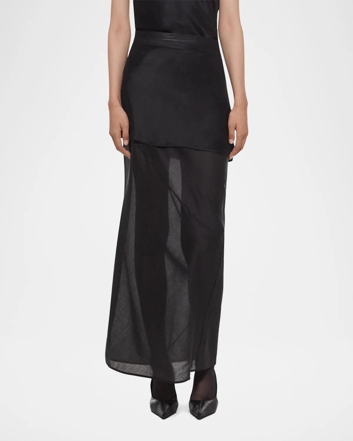 Helmut Lang Sheer Relaxed Tee | Thumbnail 4 Helmut Lang Sheer Relaxed Tee | Thumbnail 4
