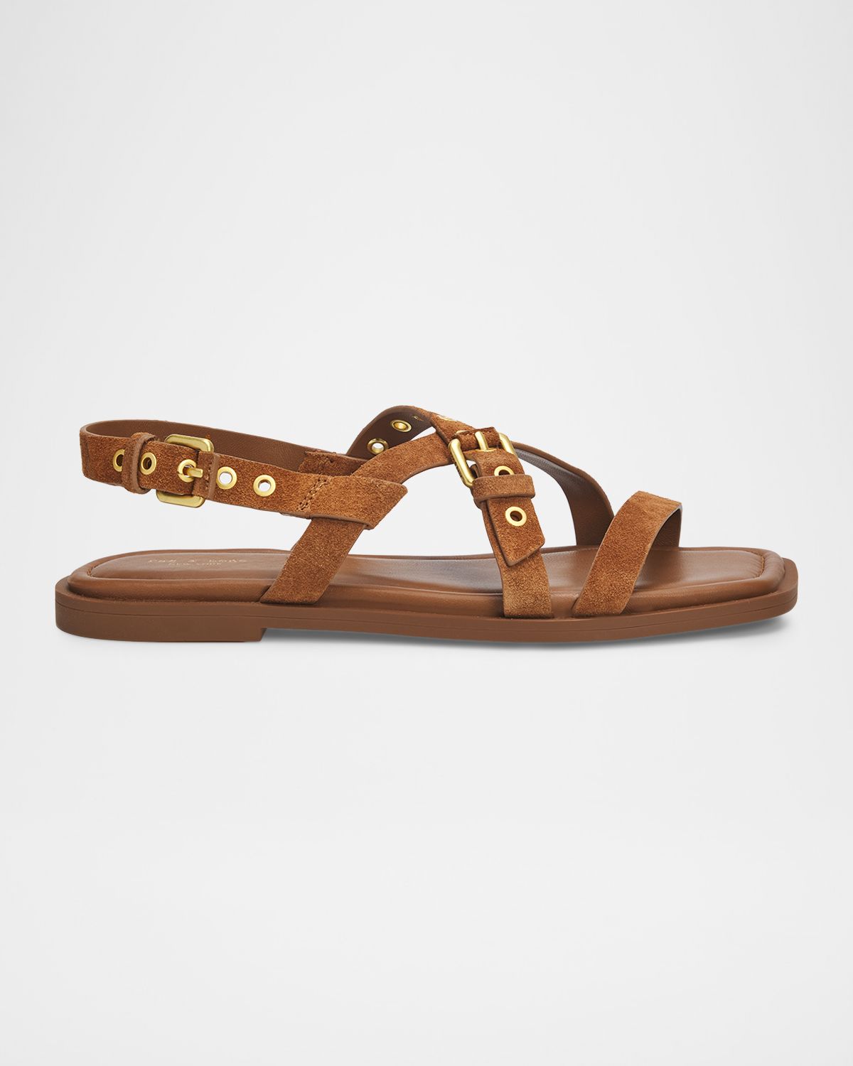 Rag & Bone Harlow Suede Strappy Flat Sandals | Thumbnail 7 Rag & Bone Harlow Suede Strappy Flat Sandals | Thumbnail 7