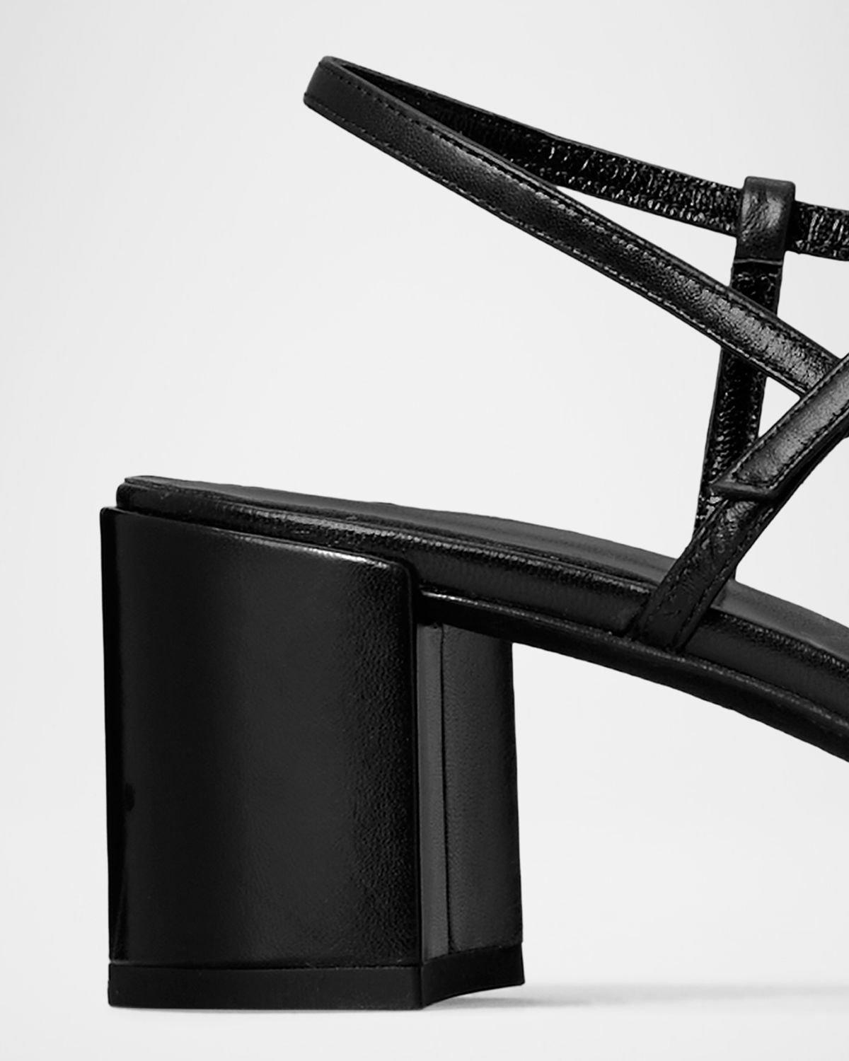 Tory Burch Gigi Leather Block-Heel Sandals