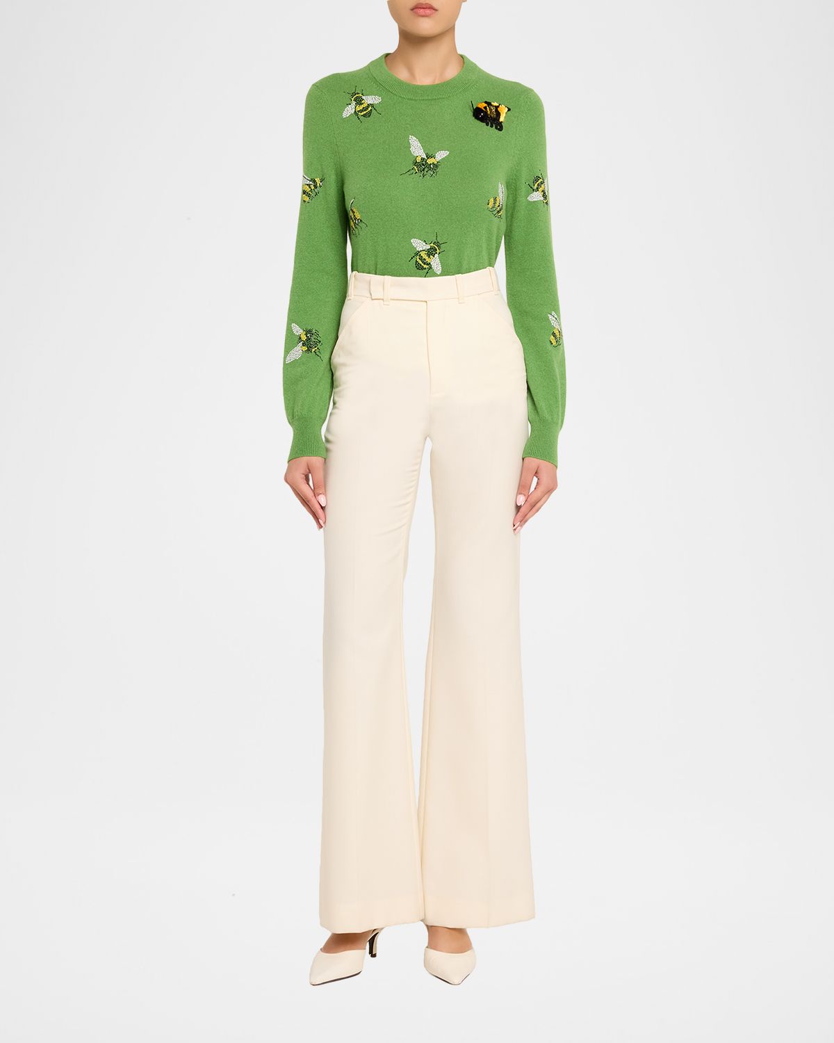 Libertine Buzz Off Shrunken Pullover Sweater