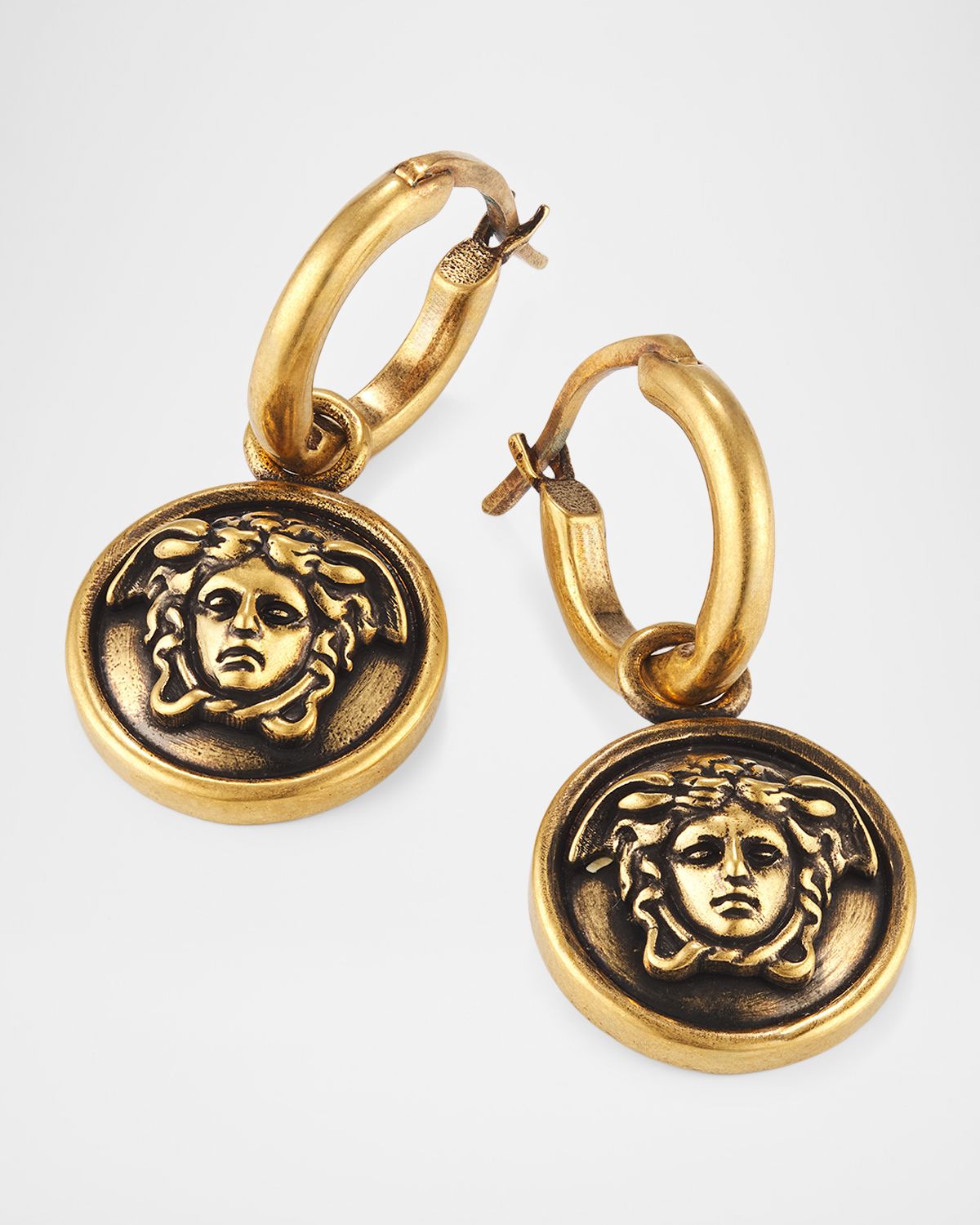 Versace Medusa Pendant Earrings