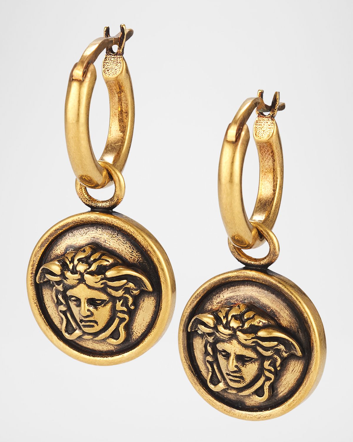 Versace Medusa Pendant Earrings