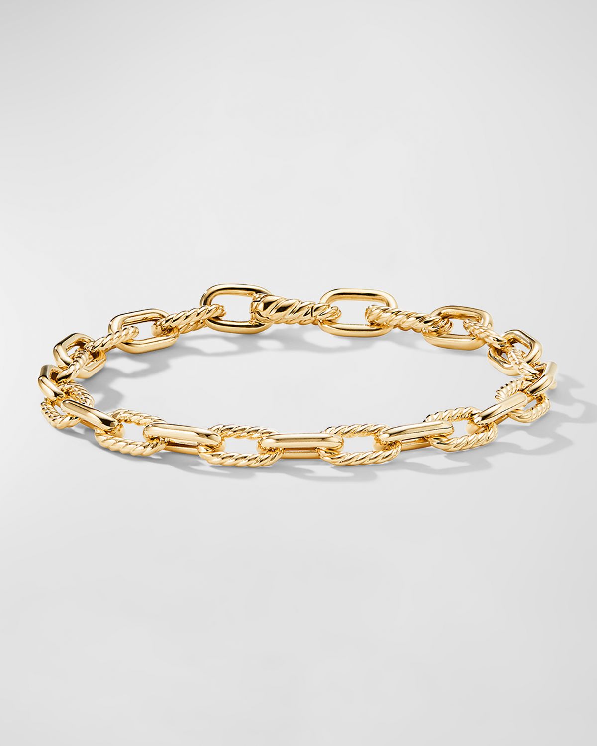 David Yurman DY Madison Chain Bracelet in 18K Gold
