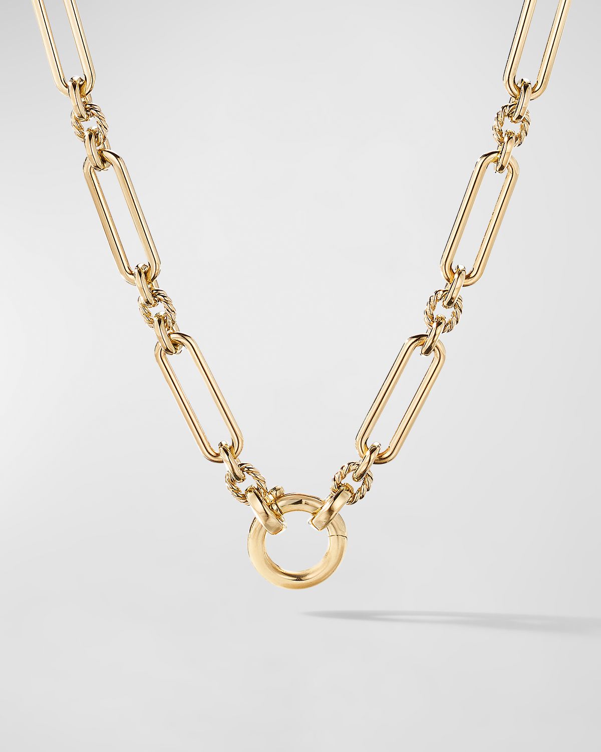 David Yurman Lexington Chain Necklace in 18K Gold, 6.5mm, 20"L