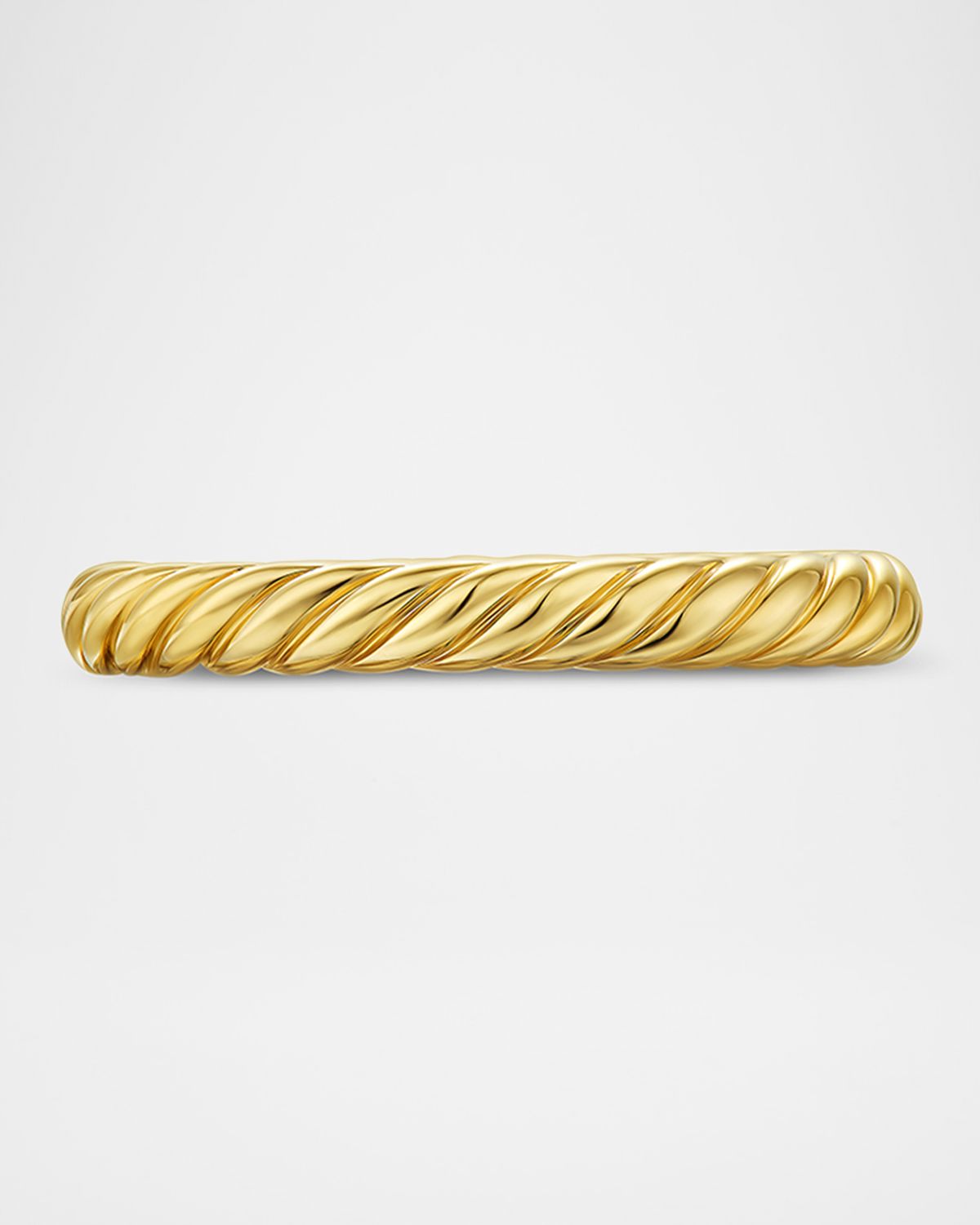 David Yurman Cable Band Ring in 18K Gold