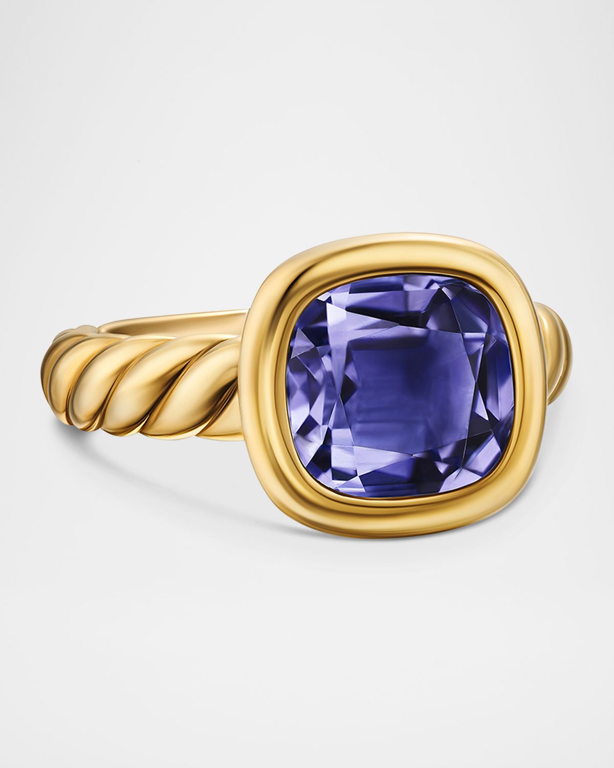 David Yurman DY Mercer Color Stone Ring in 18K Gold