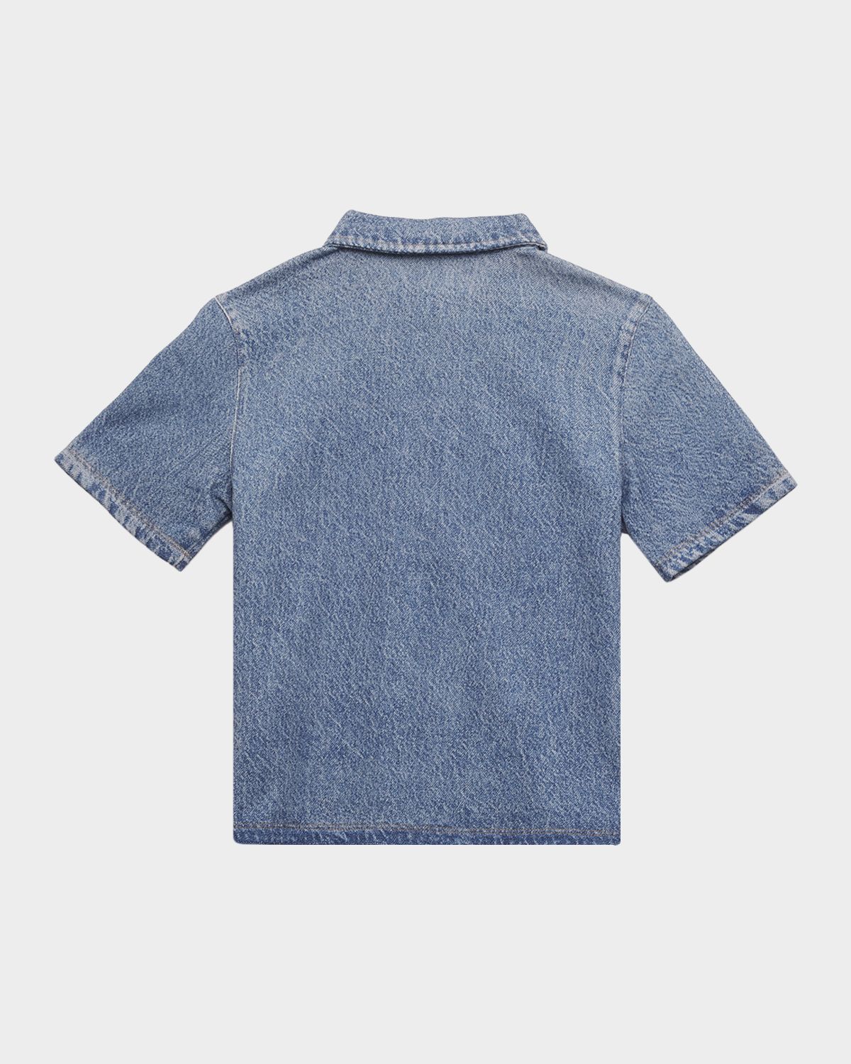 Rag & Bone Kid 's Mini Miramar Terry Polo Shirt, Size 12M-14