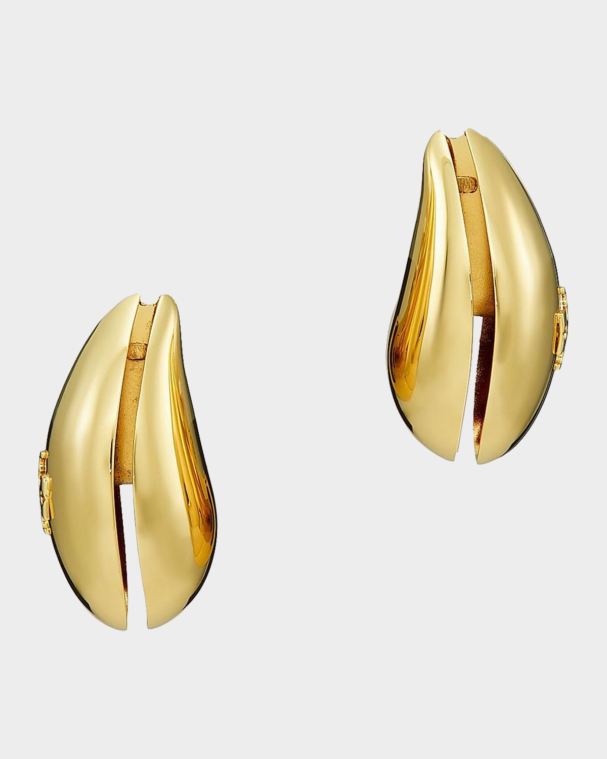 Tory Sport Wave Clip-On Earrings