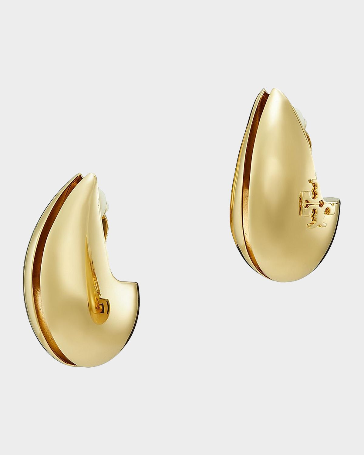 Tory Burch Wave Clip-On Earrings