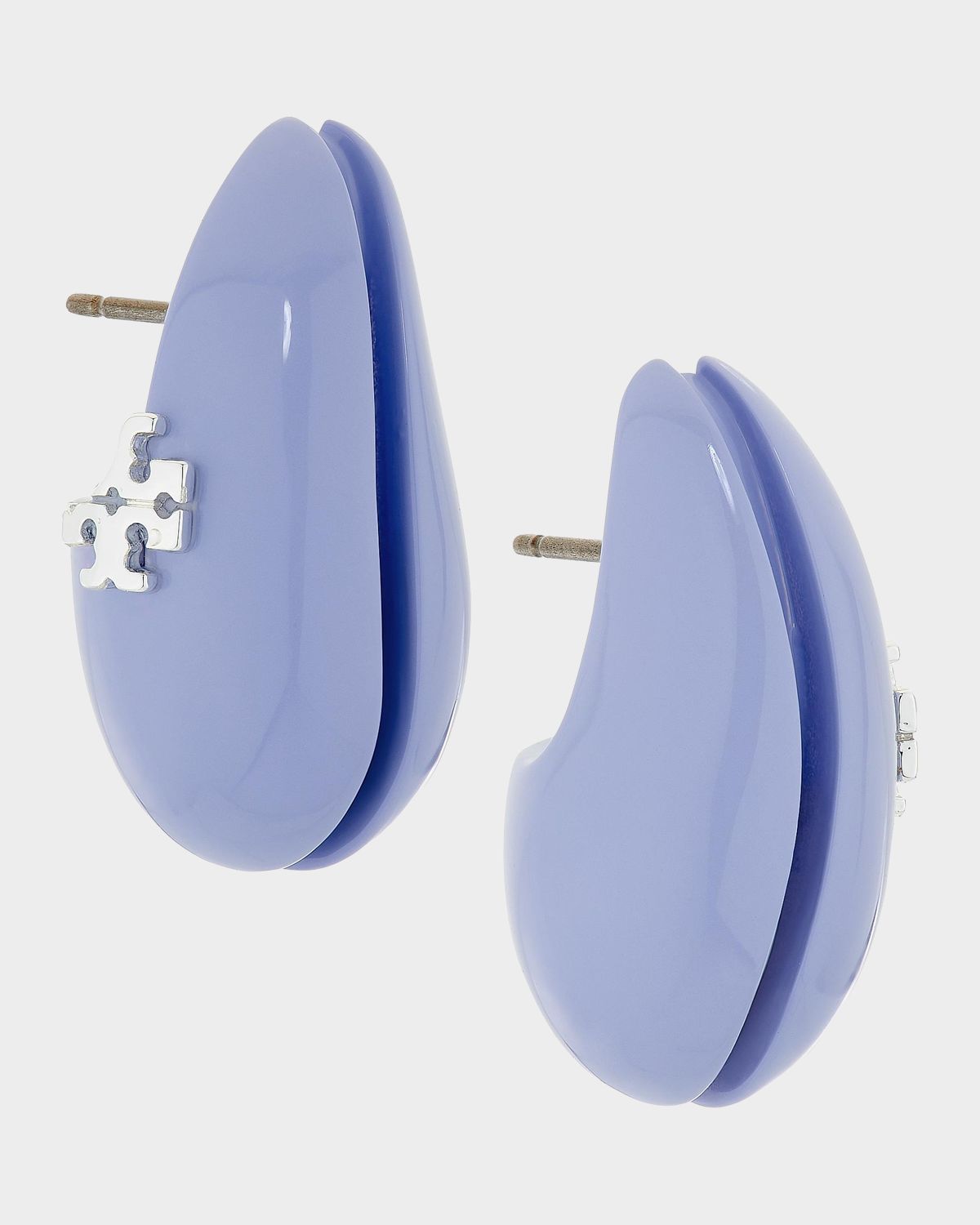 Tory Burch Wave Resin Small Drop Earrings