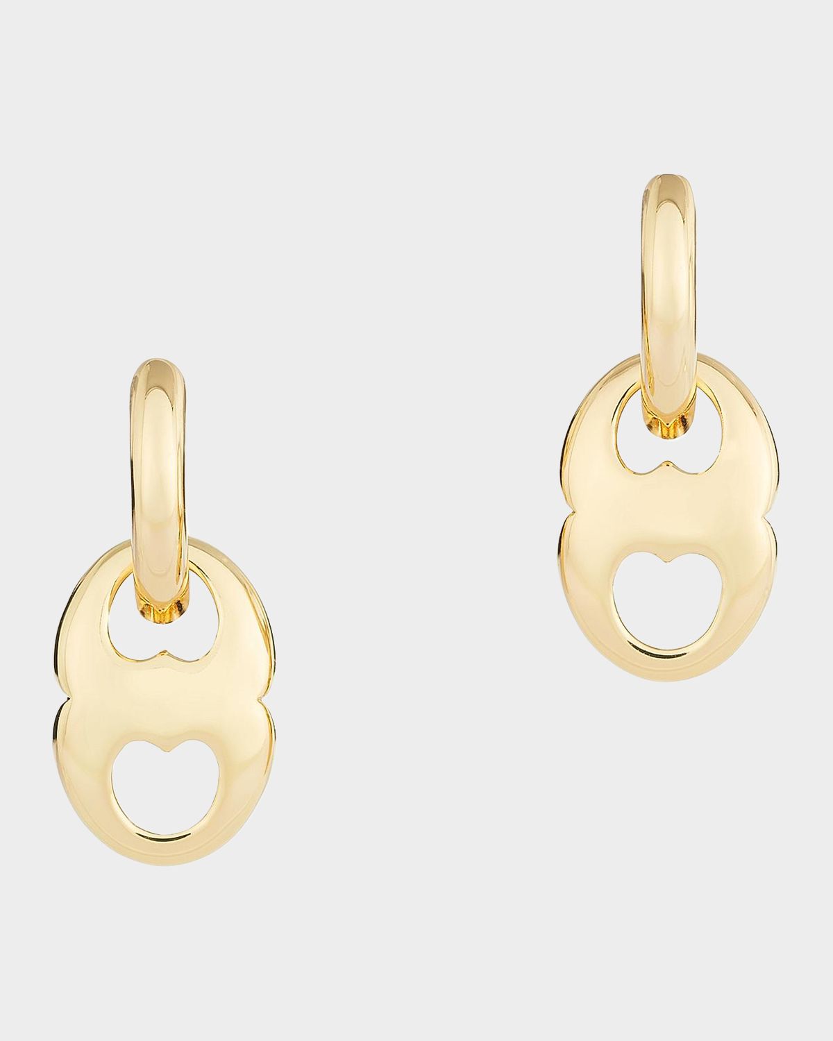 Tory Burch Gemini 18K-Gold-Plated Drop Earrings