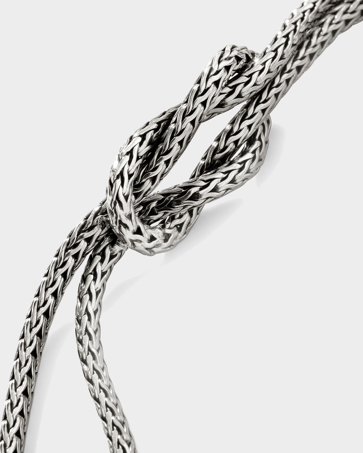 John Hardy Men 's Love Knot Bracelet in Sterling Silver, 1.8mm