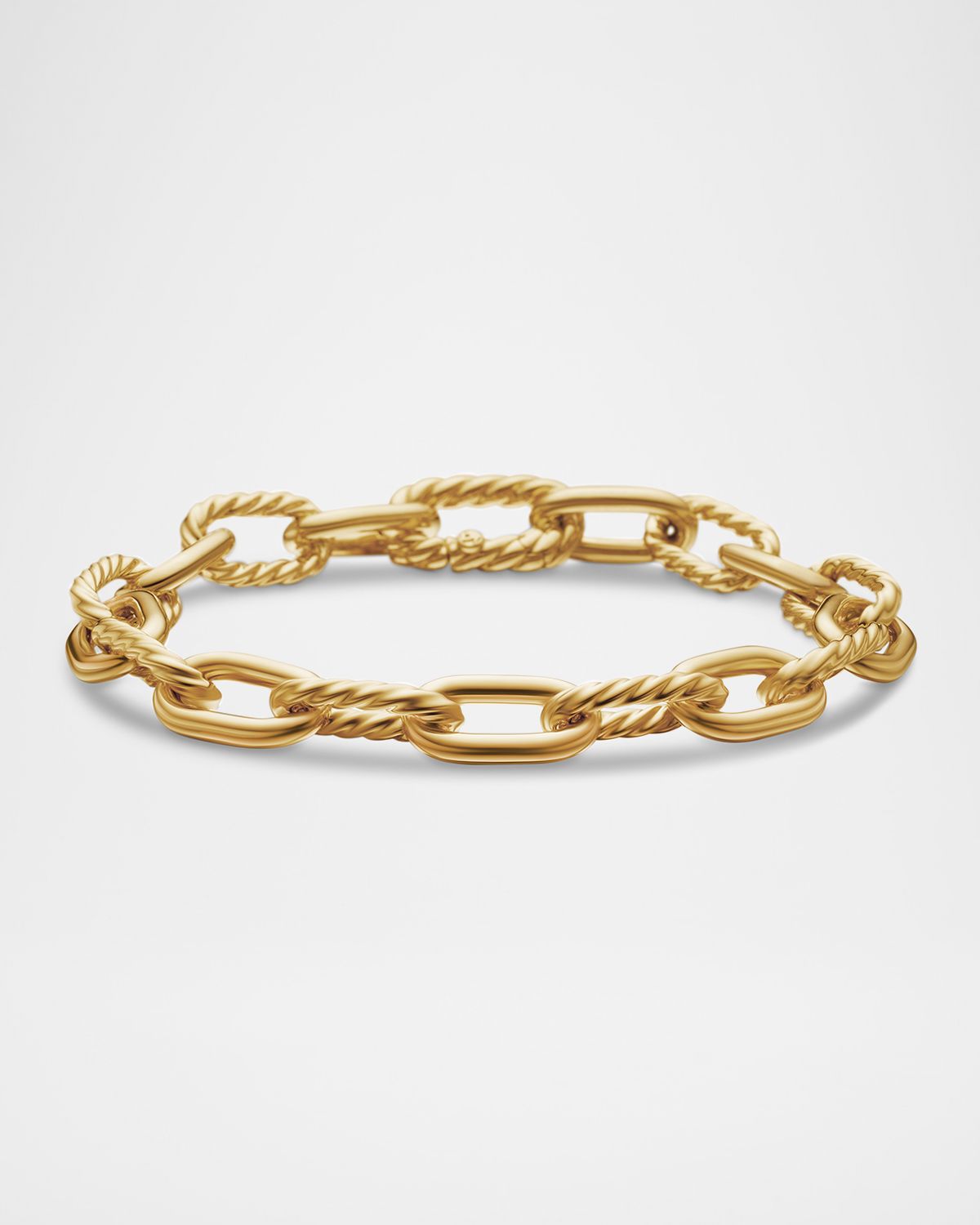 David Yurman Madison Bracelet with Toggle in 18K Gold, 8.5mm