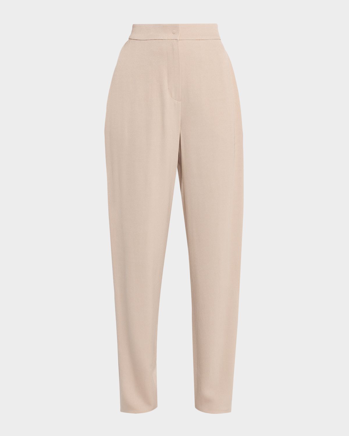 Emporio Armani Tapered Washed Twill Trousers
