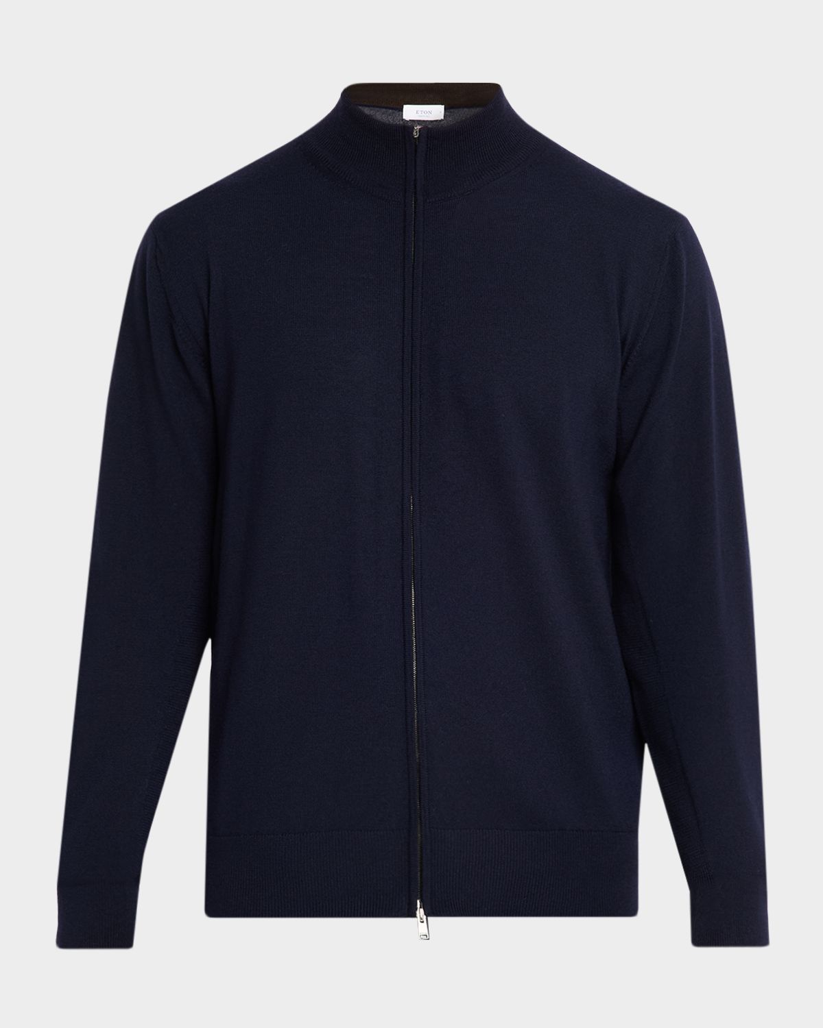 Eton Men 's Merino Full-Zip Knit Cardigan
