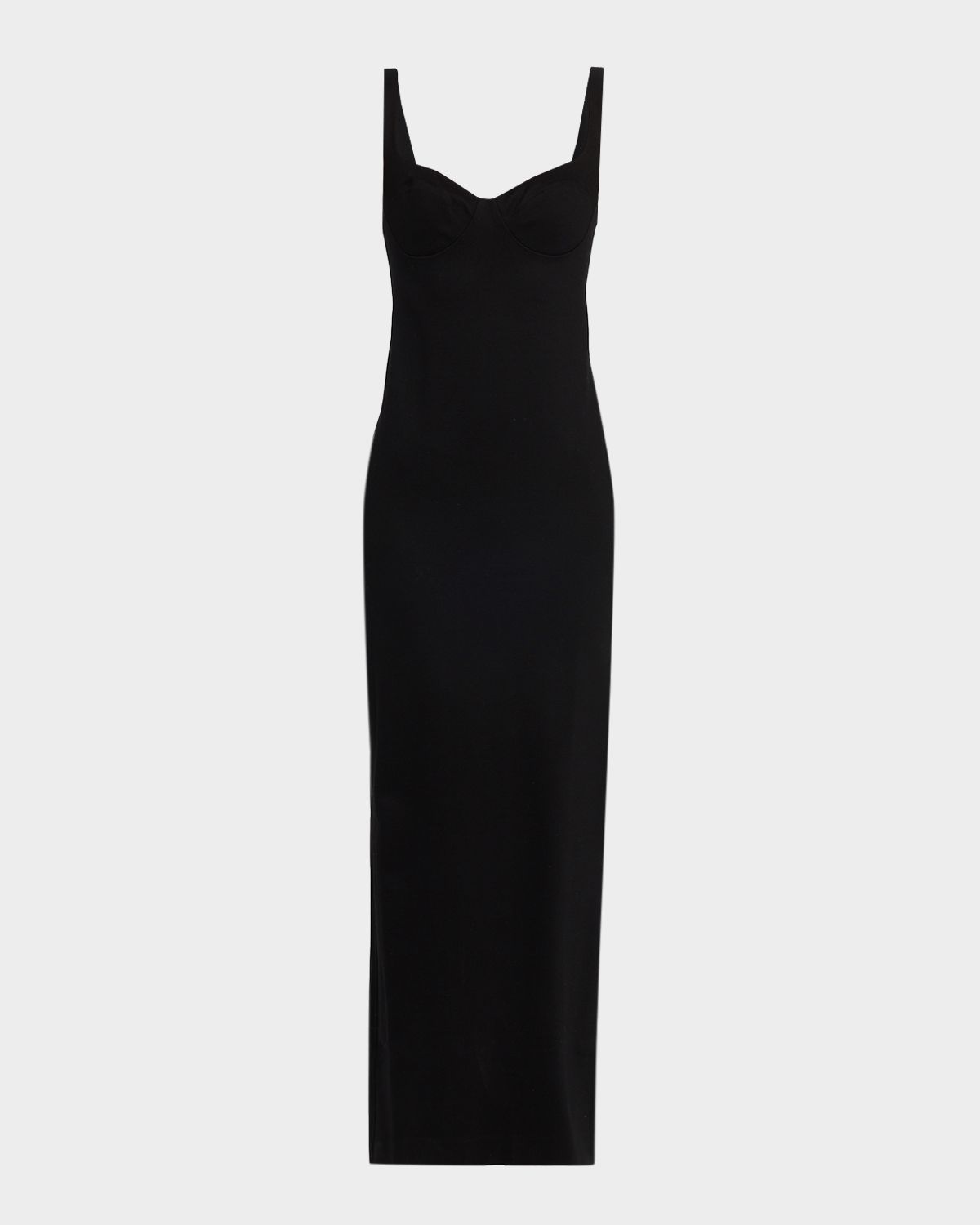 SIMKHAI Cabot Sculpted Scuba Maxi Dress