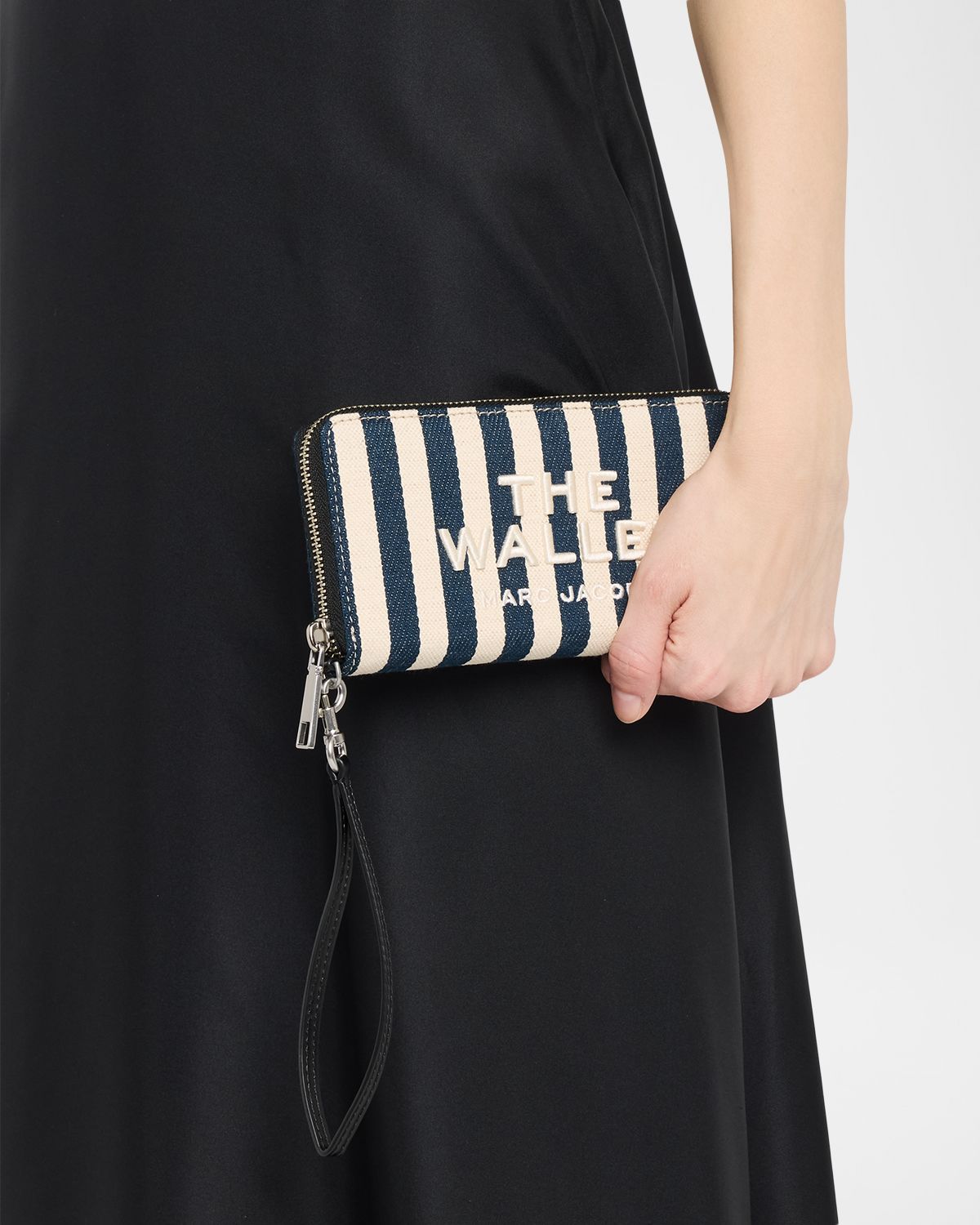 Marc Jacobs The Stripe Canvas Continental Wallet