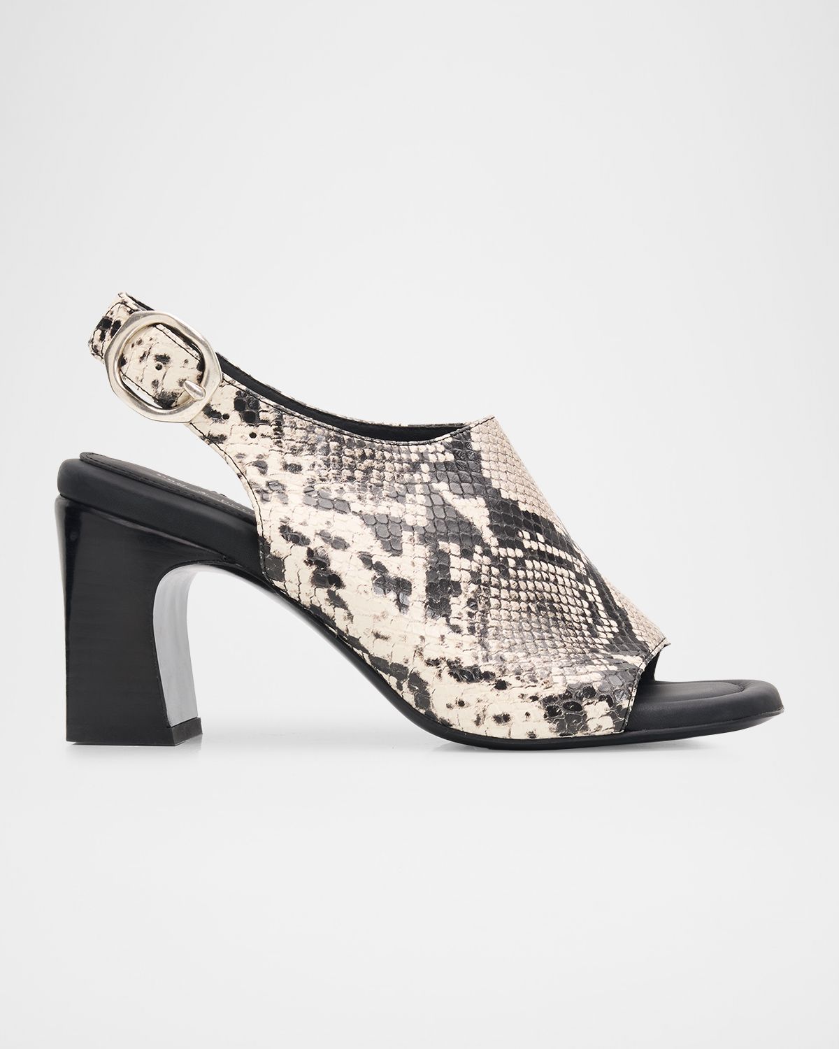 Rag & Bone 75mm Gigi Snake-Printed Leather Slingback Sandals | Thumbnail 5 Rag & Bone 75mm Gigi Snake-Printed Leather Slingback Sandals | Thumbnail 5