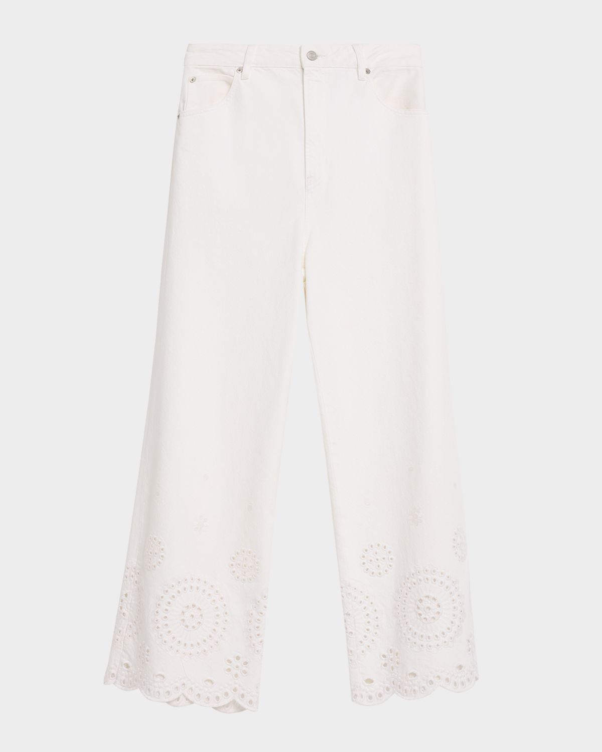 FRAME The Eyelet Wide-Flare Jeans | Thumbnail 6 FRAME The Eyelet Wide-Flare Jeans | Thumbnail 6