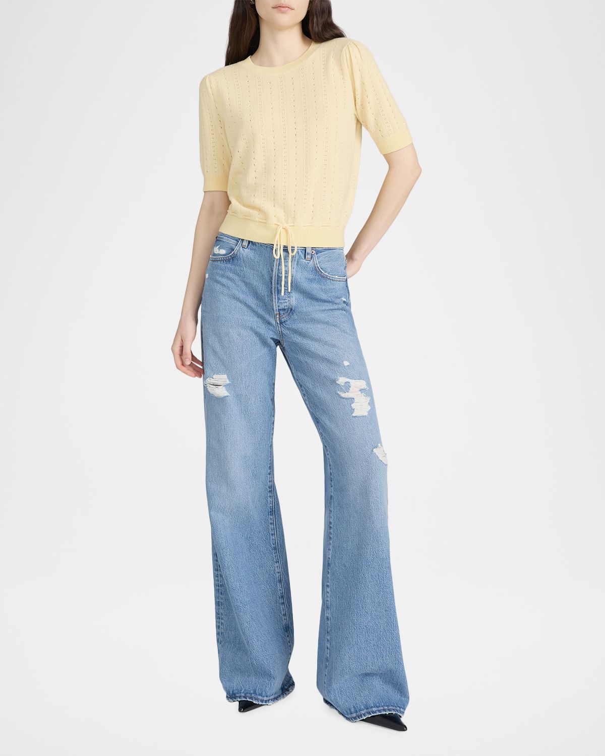 FRAME The Cashmere Charm Sweater | Thumbnail 7 FRAME The Cashmere Charm Sweater | Thumbnail 7