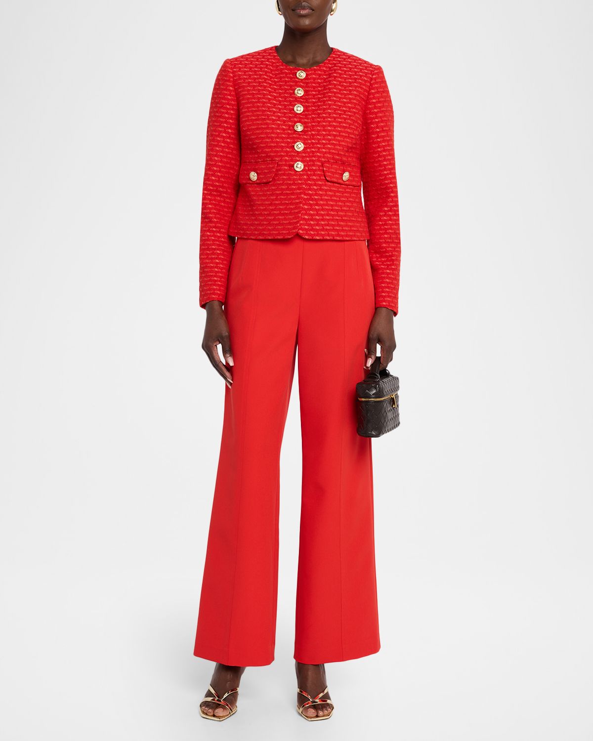 Elie Tahari The Julia Wide-Leg Pants