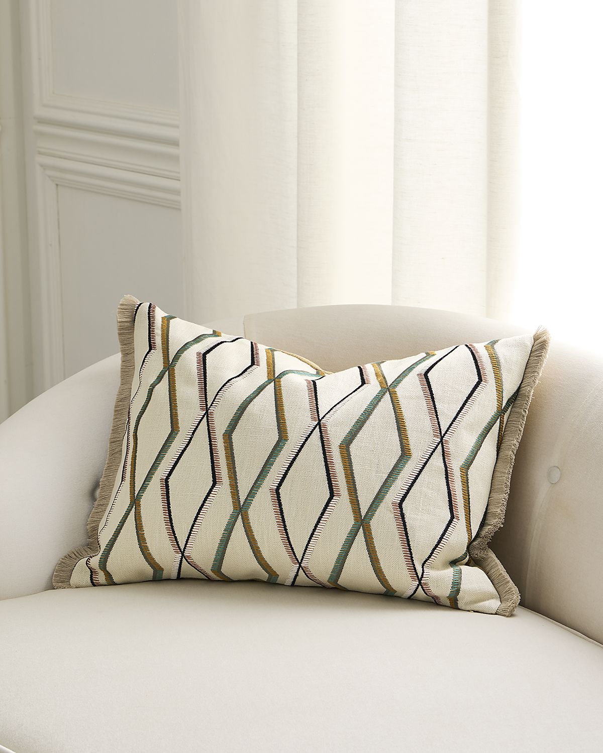 Designers Guild Trevenna Decorative Pillow, 18" x 24" | Thumbnail 4 Designers Guild Trevenna Decorative Pillow, 18" x 24" | Thumbnail 4