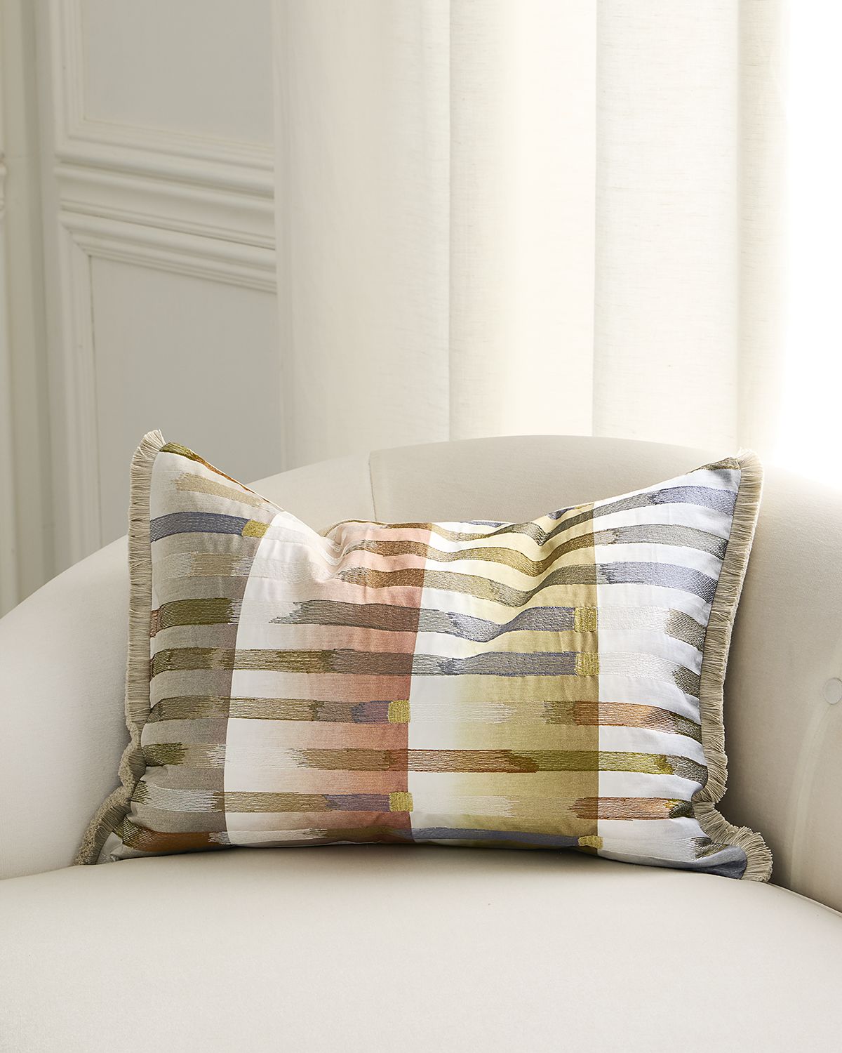 Designers Guild Cascata Decorative Pillow, 18" x 24" | Thumbnail 3 Designers Guild Cascata Decorative Pillow, 18" x 24" | Thumbnail 3