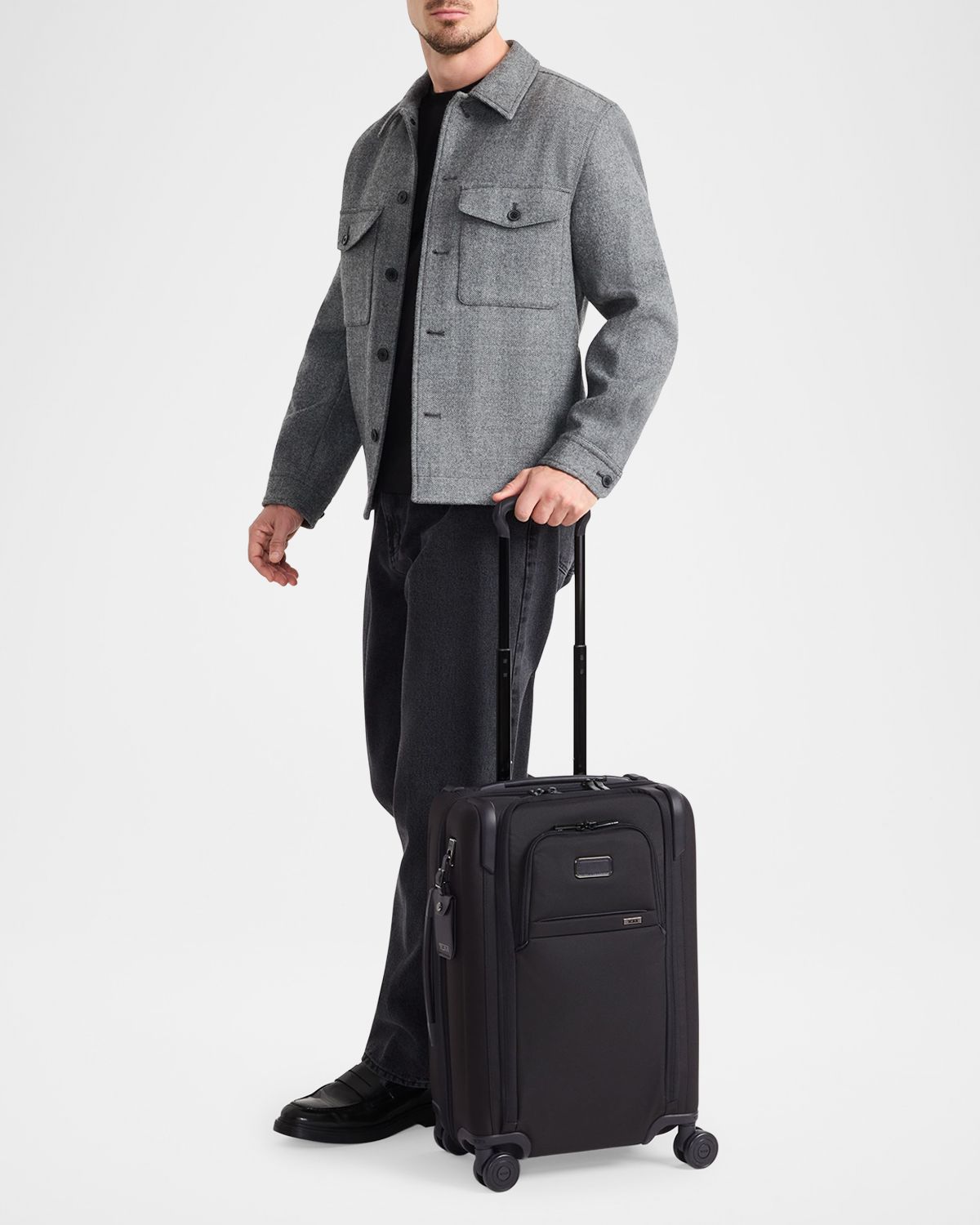 Tumi Alpha Dual Access Expandable Carry-On Luggage