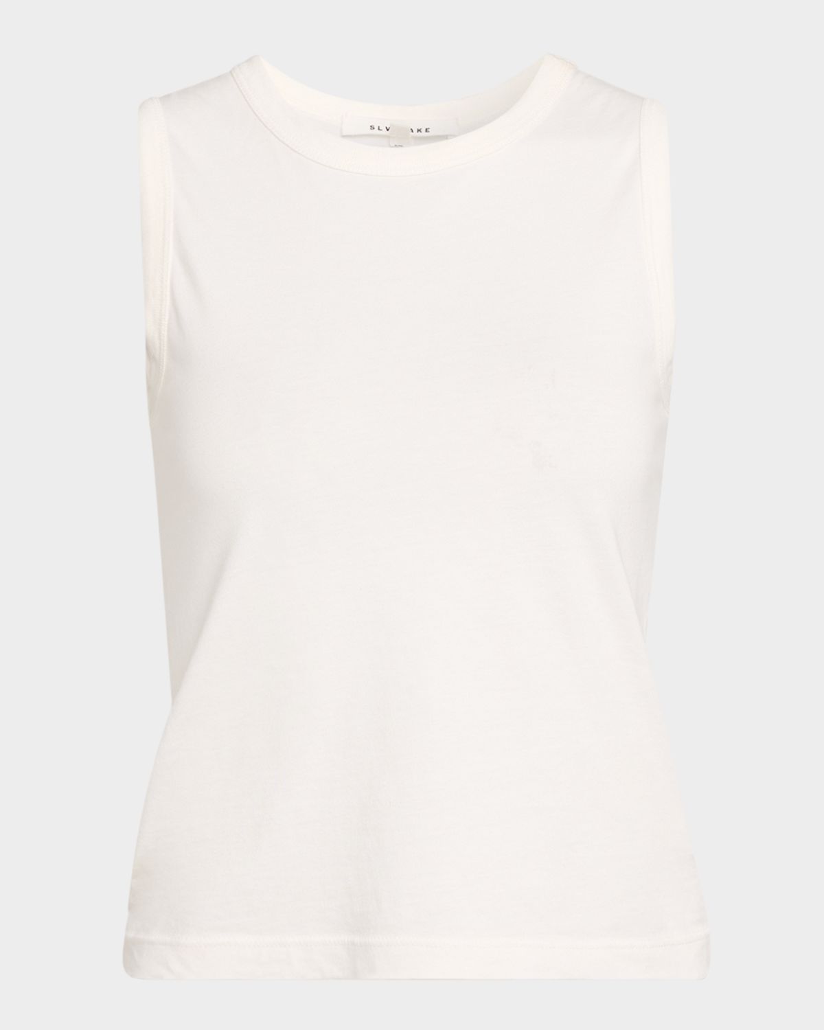 SLVRLAKE Crewneck Cotton Tank Top