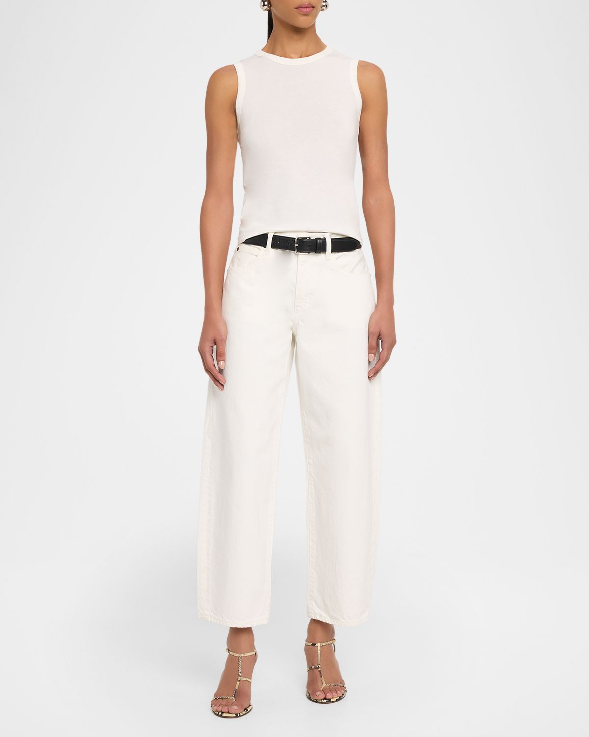 SLVRLAKE Jamie Curved Ankle Jeans