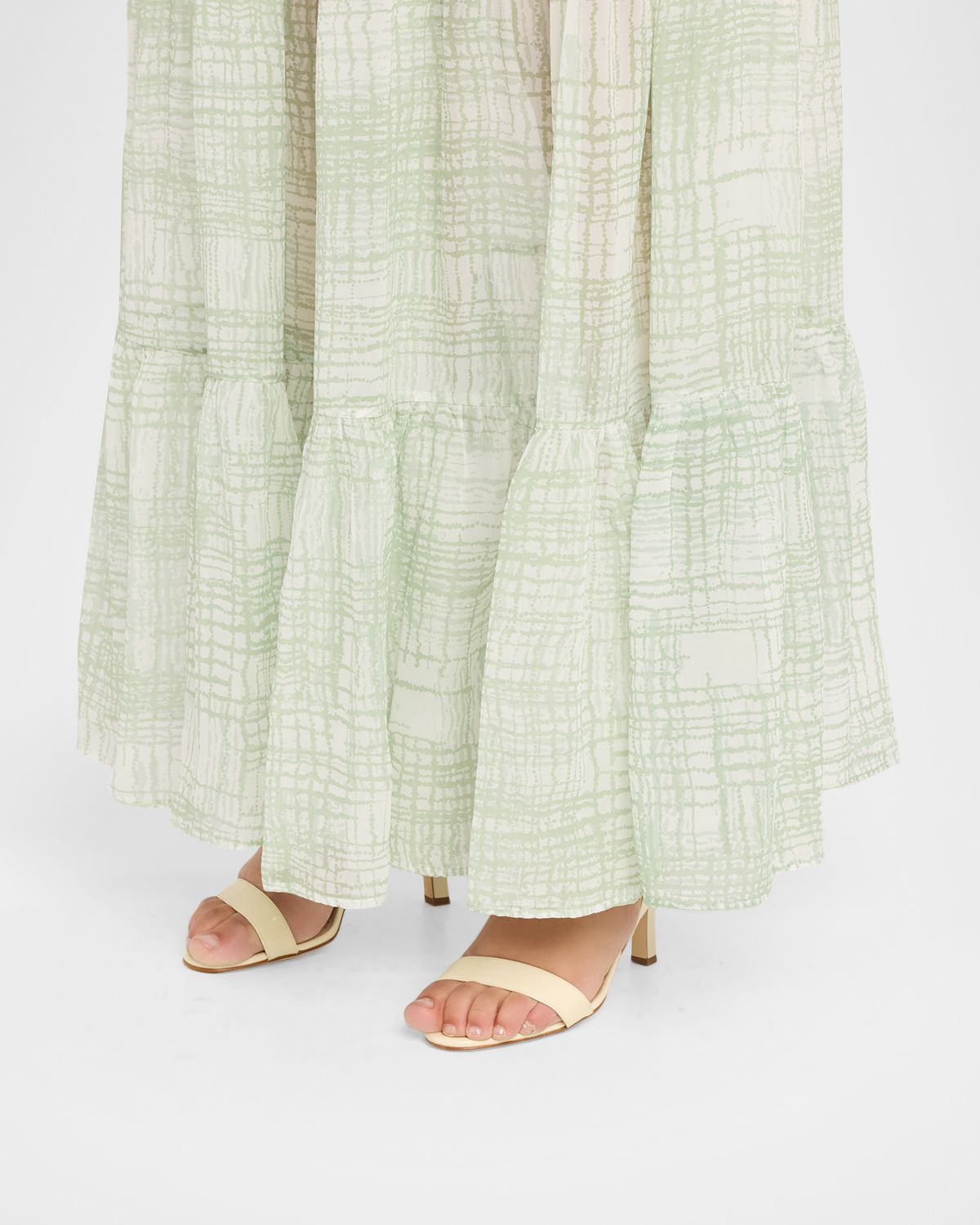 Manolo Blahnik 50mm Sakapla Leather Ankle-Strap Sandals