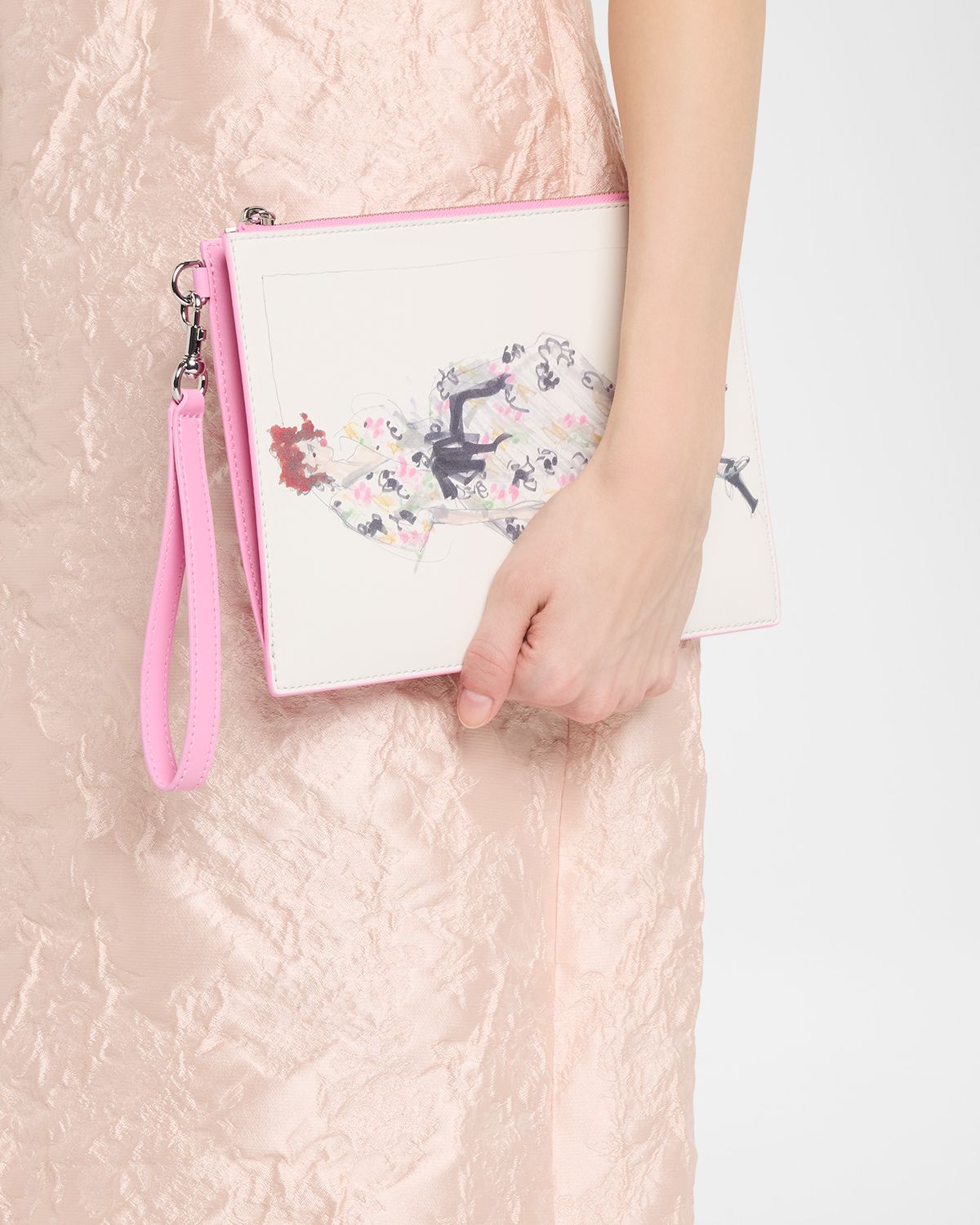 MARC by Marc Jacobs The Runway Illustration Wristlet Bag