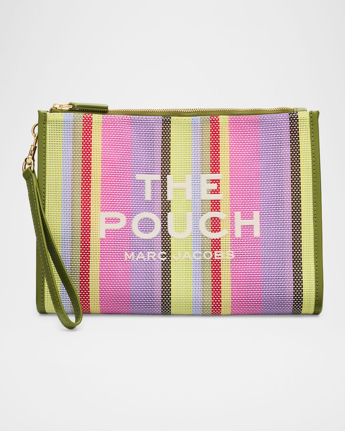 Marc Jacobs The Stripe Mesh Large Pouch Bag | Thumbnail 7 Marc Jacobs The Stripe Mesh Large Pouch Bag | Thumbnail 7