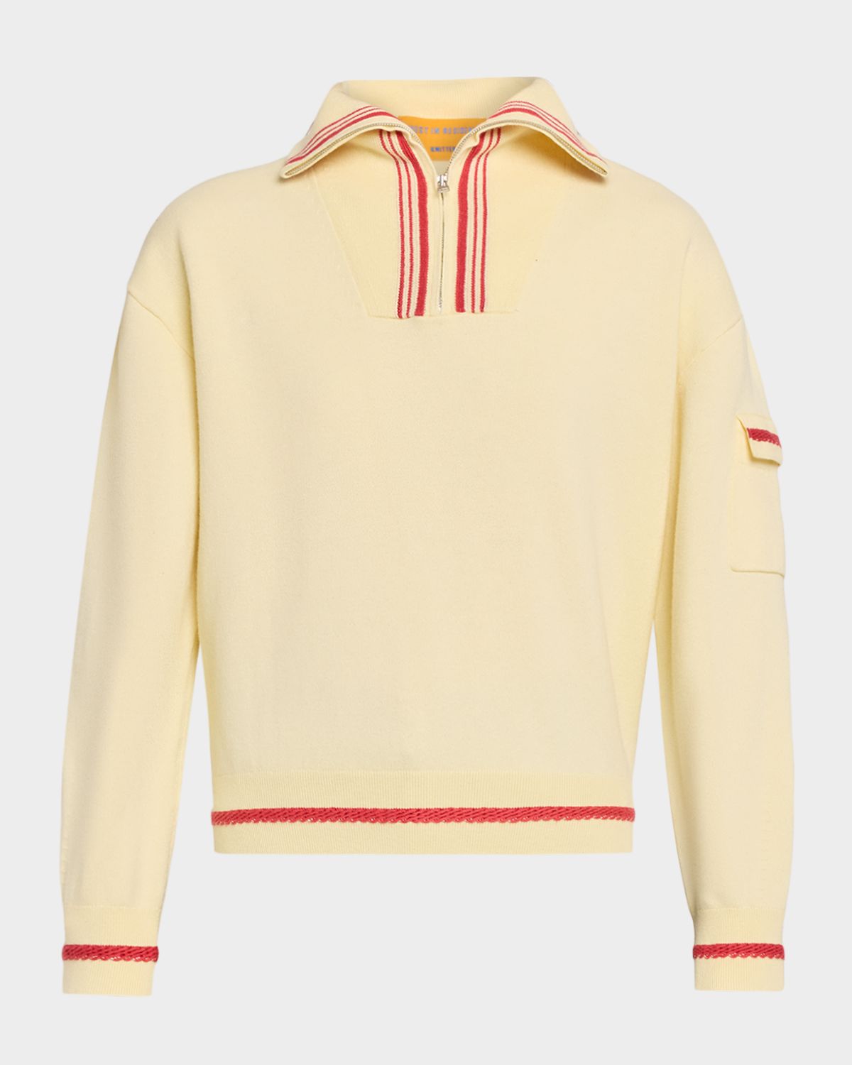 Guest in Residence Jib Cashmere-Cotton Polo