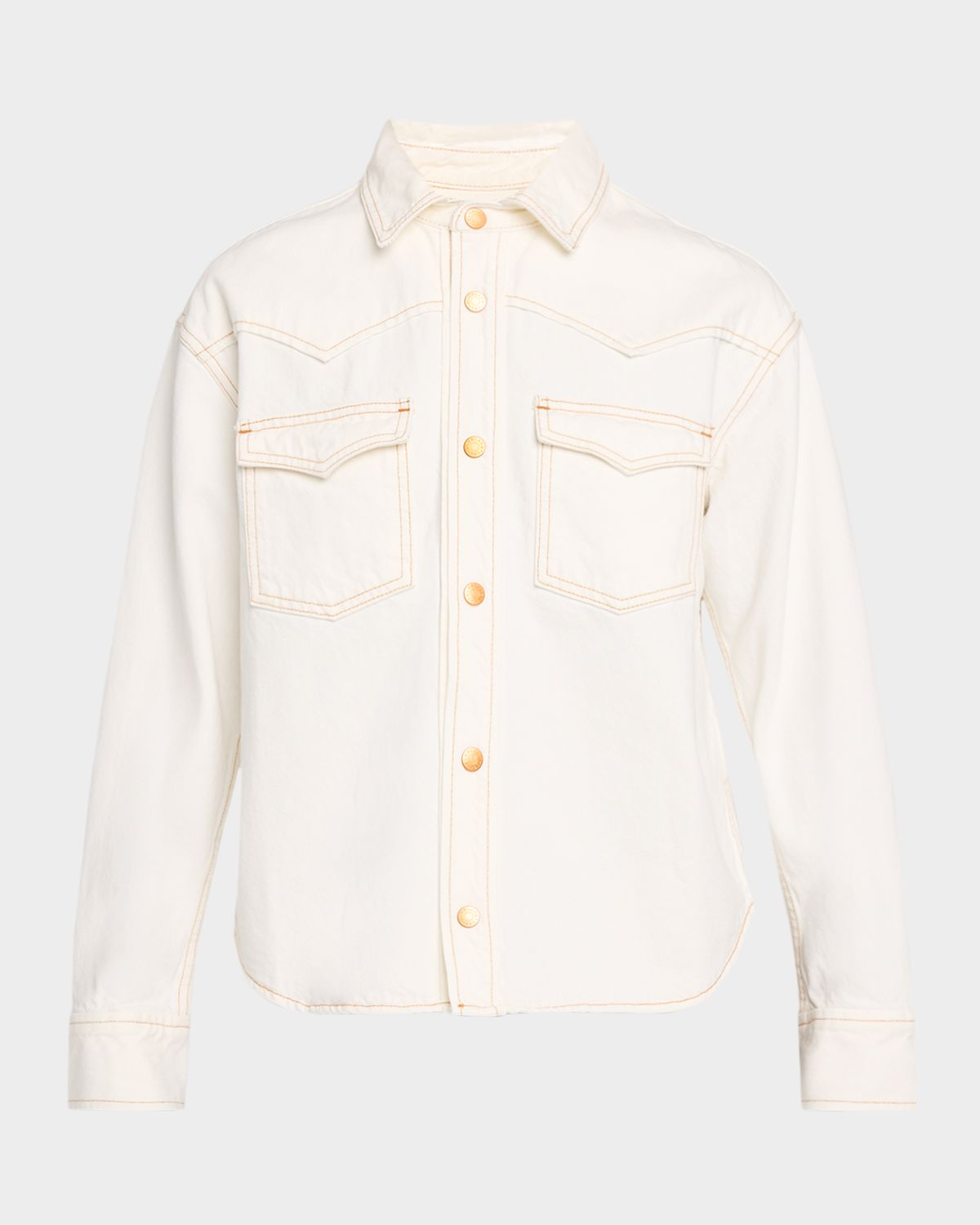 SLVRLAKE Cassidy Western Denim Shirt